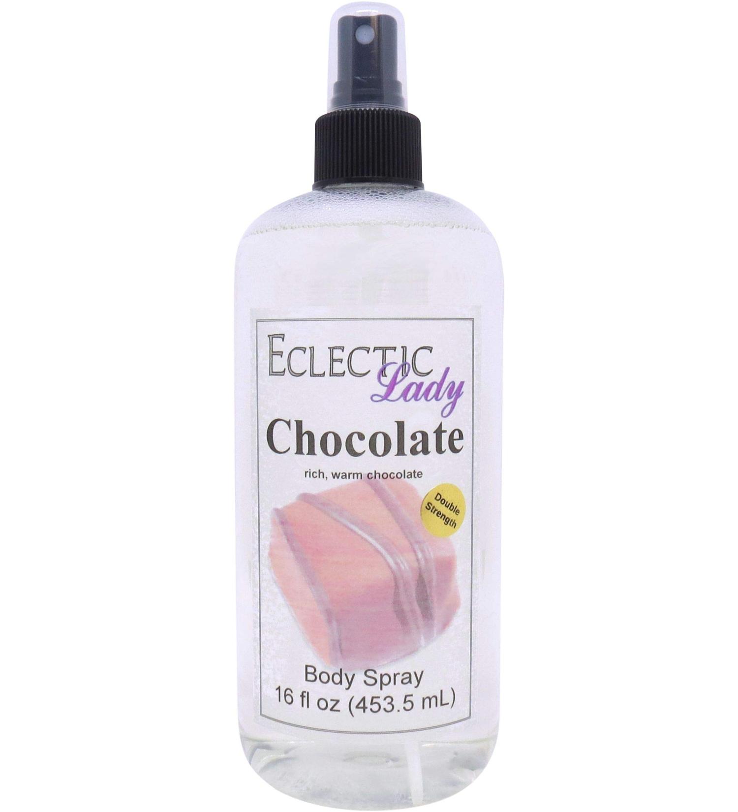 Chocolate Body Spray (Double Strength) 16 ounces Body Mist for Women with Clean Light & Gentle Fragrance Long Lasting Perfume with Comforting Scent for Men & Women Cologne with Soft Subtle Aroma Double Strength 16 Fl Oz (Pack of 1) - Buy Online on GoSupps.com