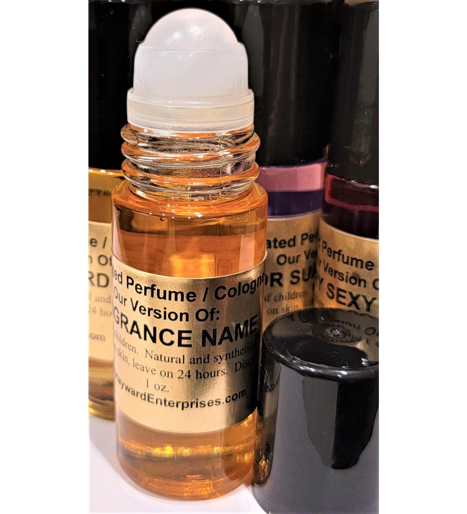 Brand Perfume Oil Comparable to APPLE CINNAMON for Men and Women Eau de Parfum 1 oz. (30ml) Glass Roll on