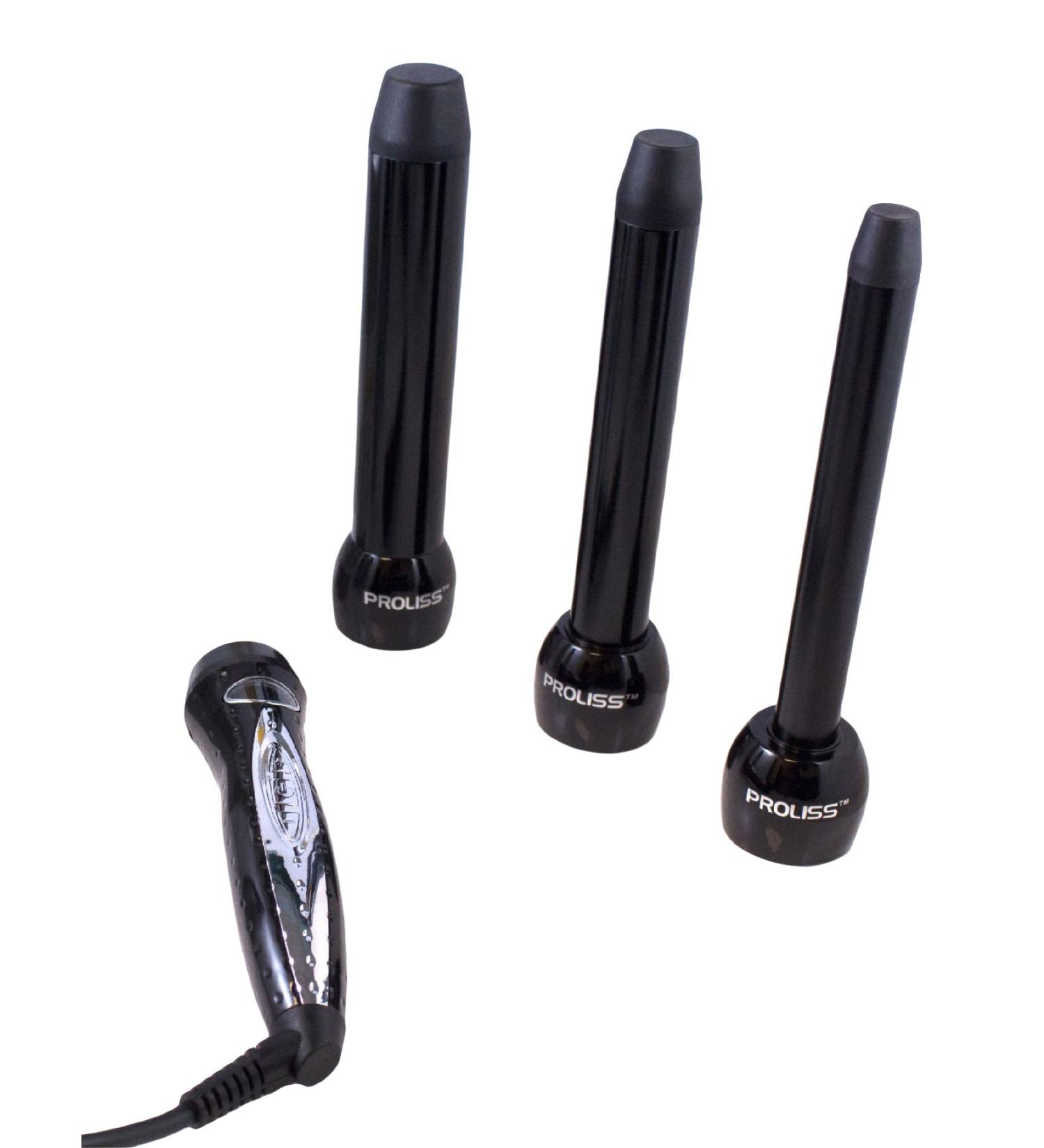 Trio Diamond Collection Curling Irons Black 1 Pound