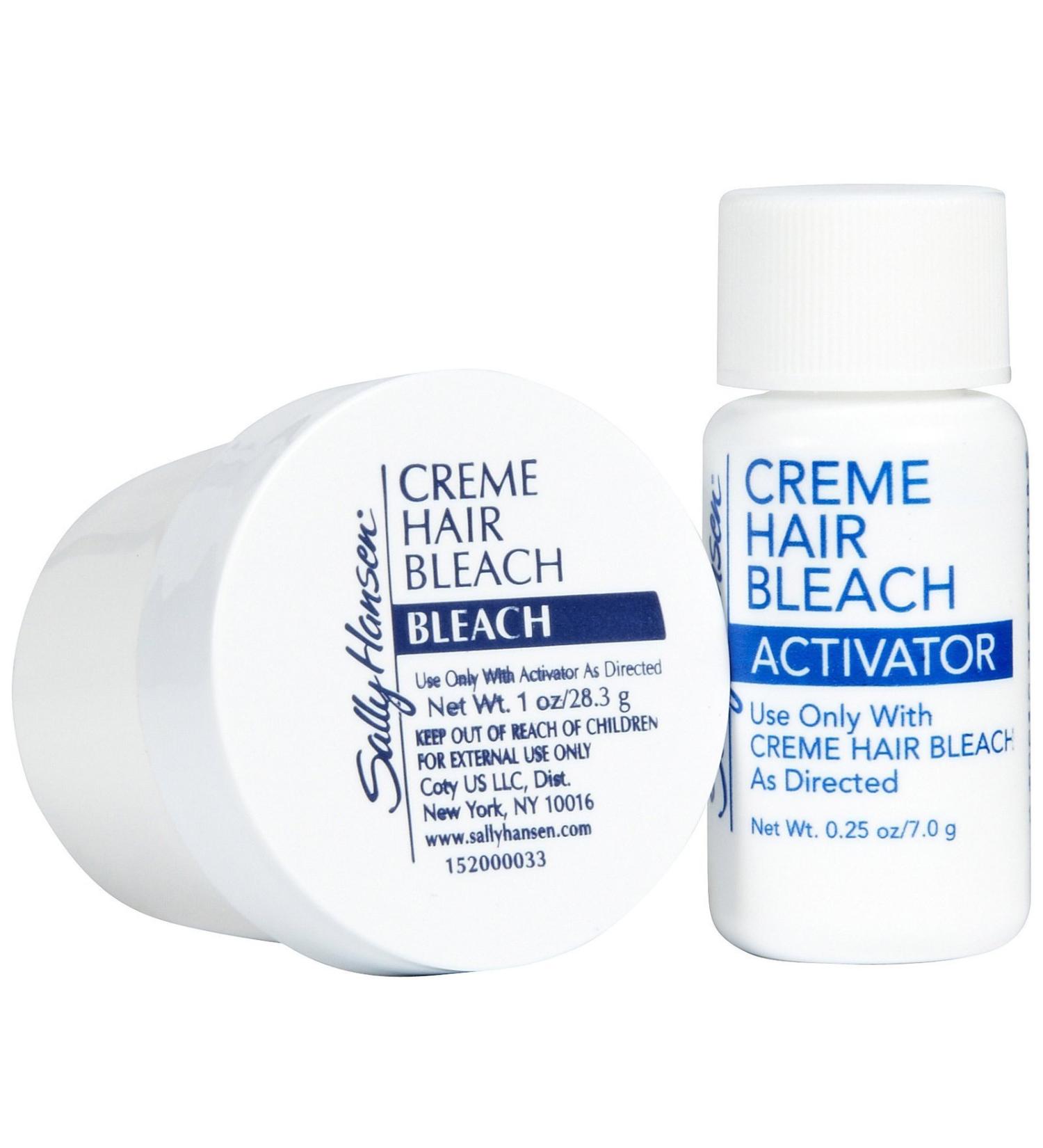 Sally Hansen Creme Hair Bleach for Face - 1 oz | Gentle Facial Bleaching Cream - Buy Online on GoSupps.com