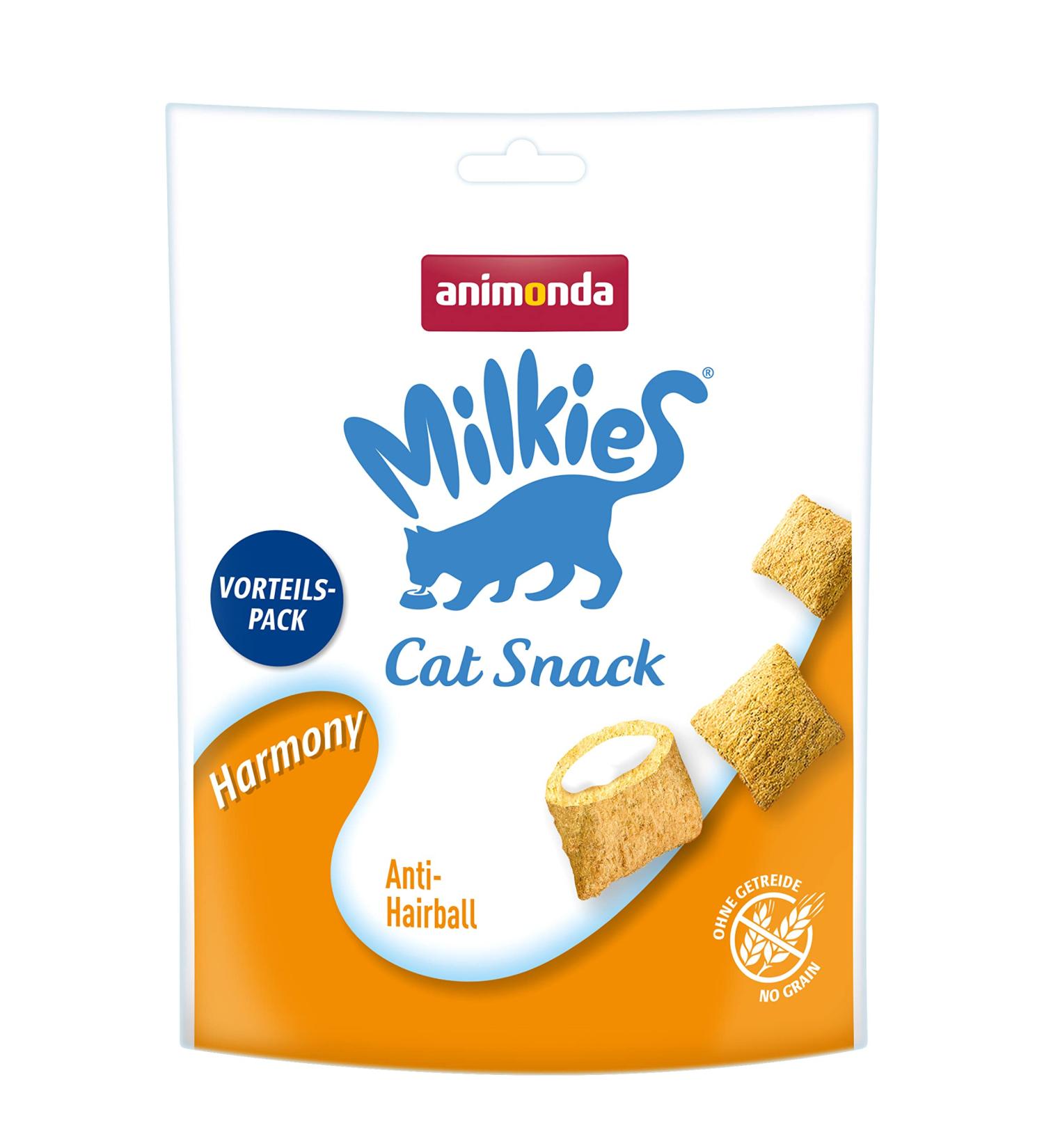 Animonda Milkies Harmony - Grain-Free Crunchy Pillows for Cats | 6 x 120g Cat Snack - Buy Online - Buy Online on GoSupps.com