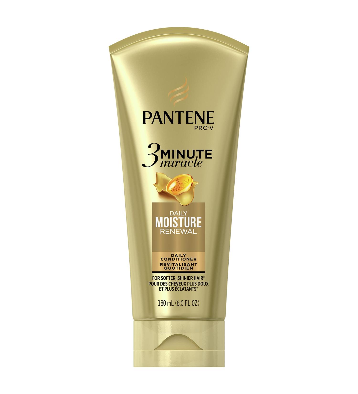Pantene Moisture Renewal 3 Minute Miracle Deep Conditioner  6 Fluid Ounce 3 Minute Miracle Conditioner 6 FL OZ
