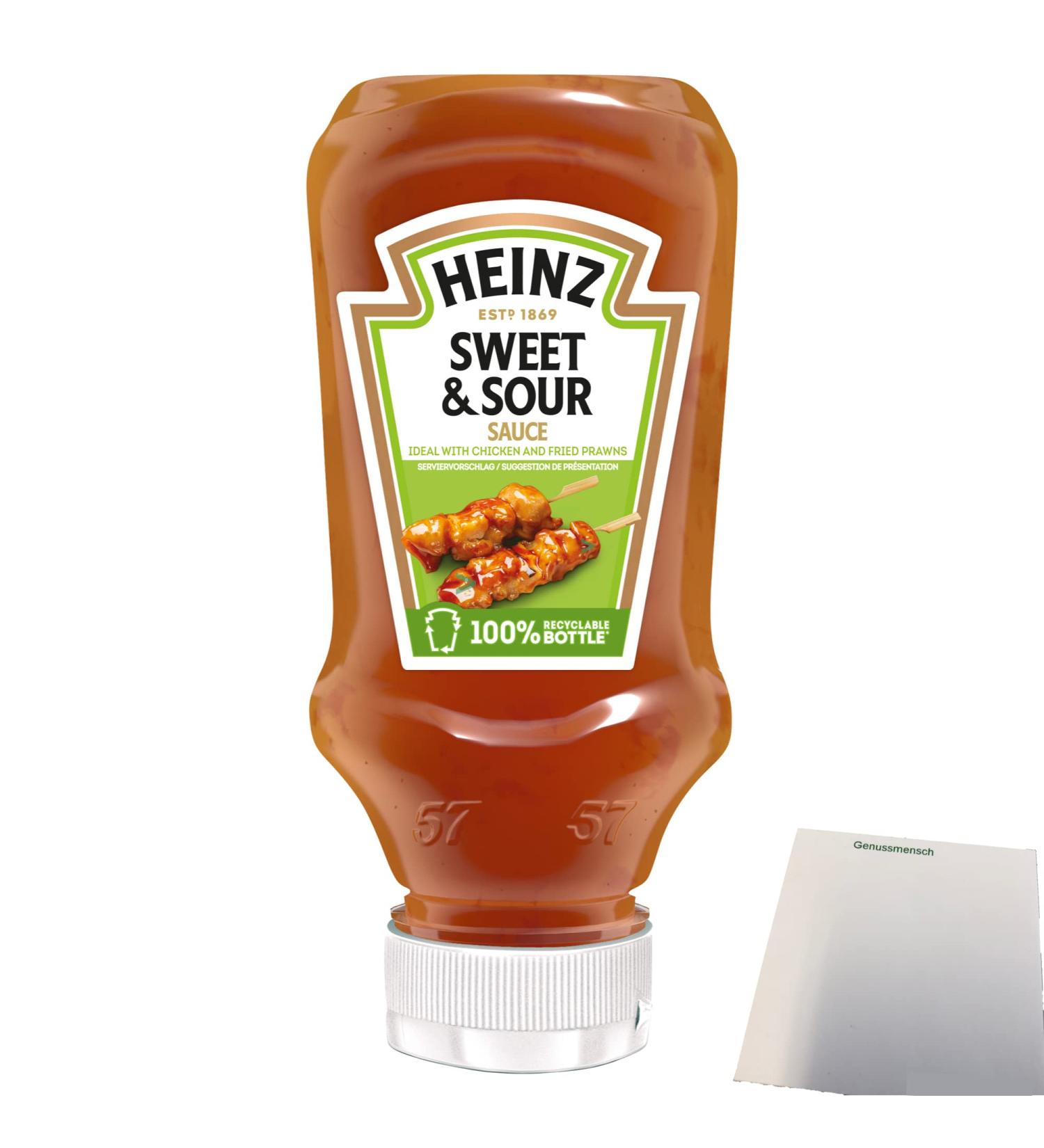 Buy Heinz Sweet & Sour Sauce 220ml - Authentic Sweet and Sour Flavor for International Shipping - Buy Online on GoSupps.com