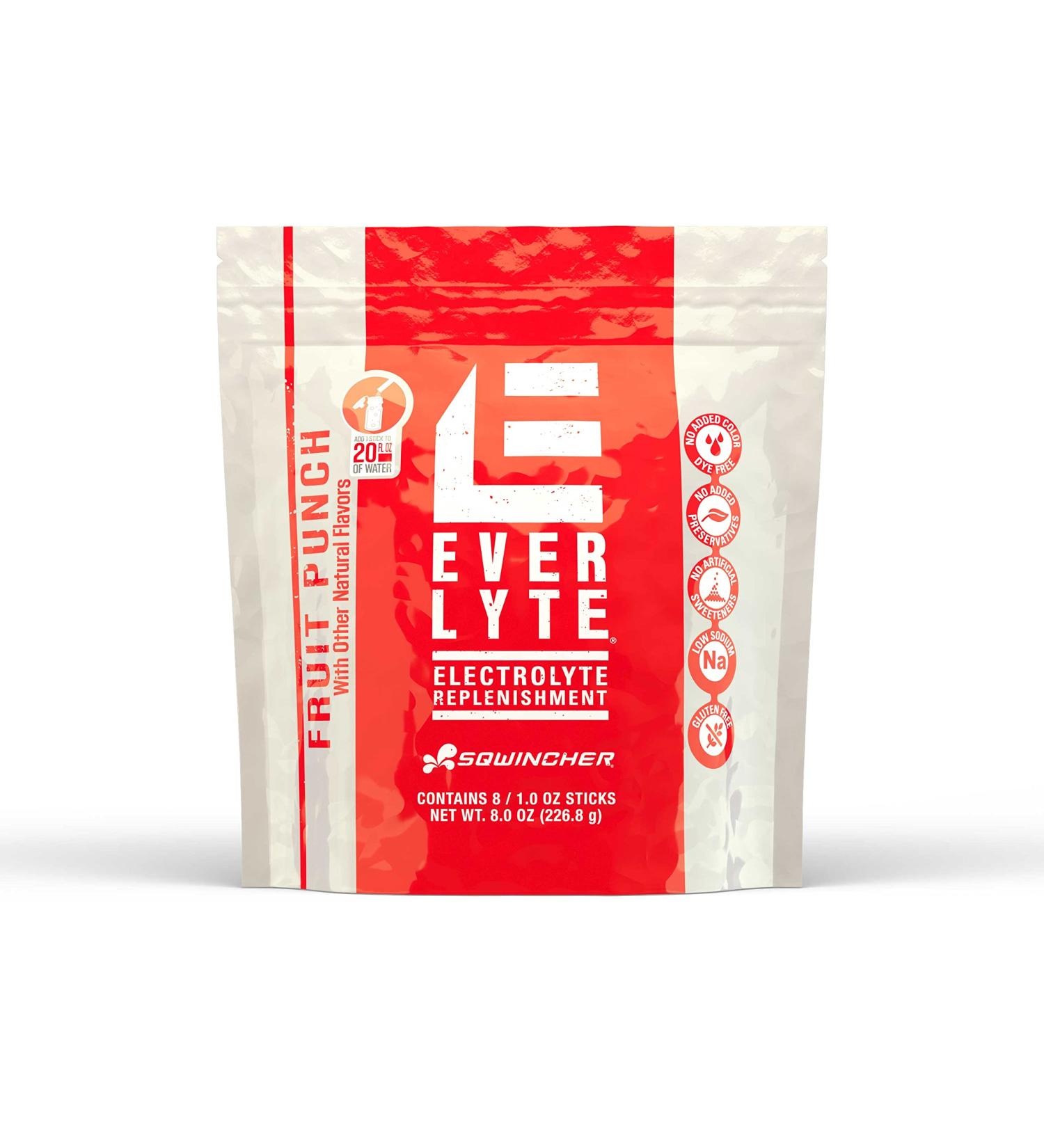 Buy Sqwincher EverLyte Stik Fruit Punch 1 oz - Pack of 96 | Hydration for All - International Shipping Available - Buy Online on GoSupps.com