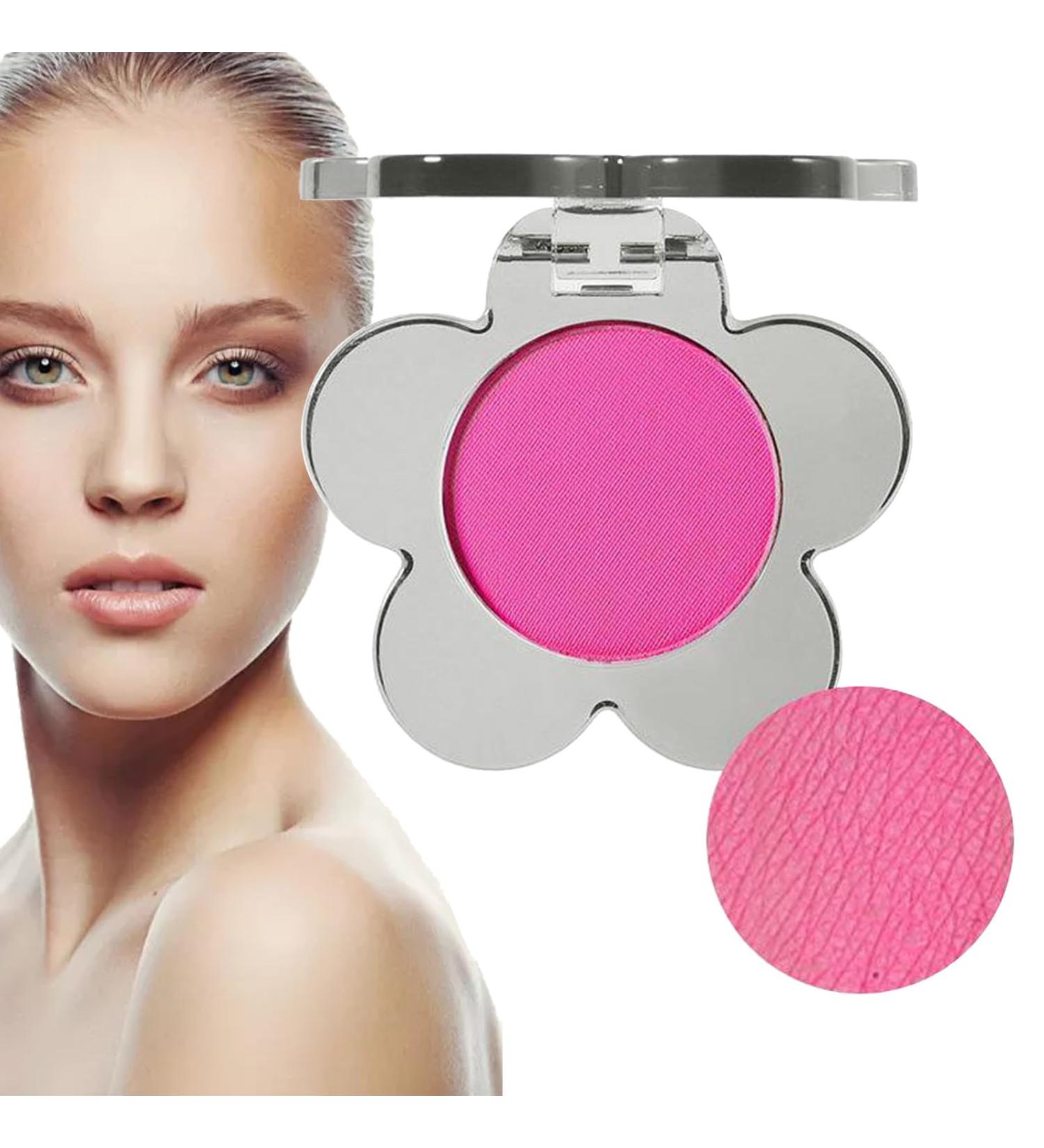 Single Eyeshadow Shimmer Eyeshadow Eyeshadow Makeup Highlighter Matte Flower Shape Eye Shadow Long Lasting Wear Glitter Primer Palette 114 - Buy Online on GoSupps.com