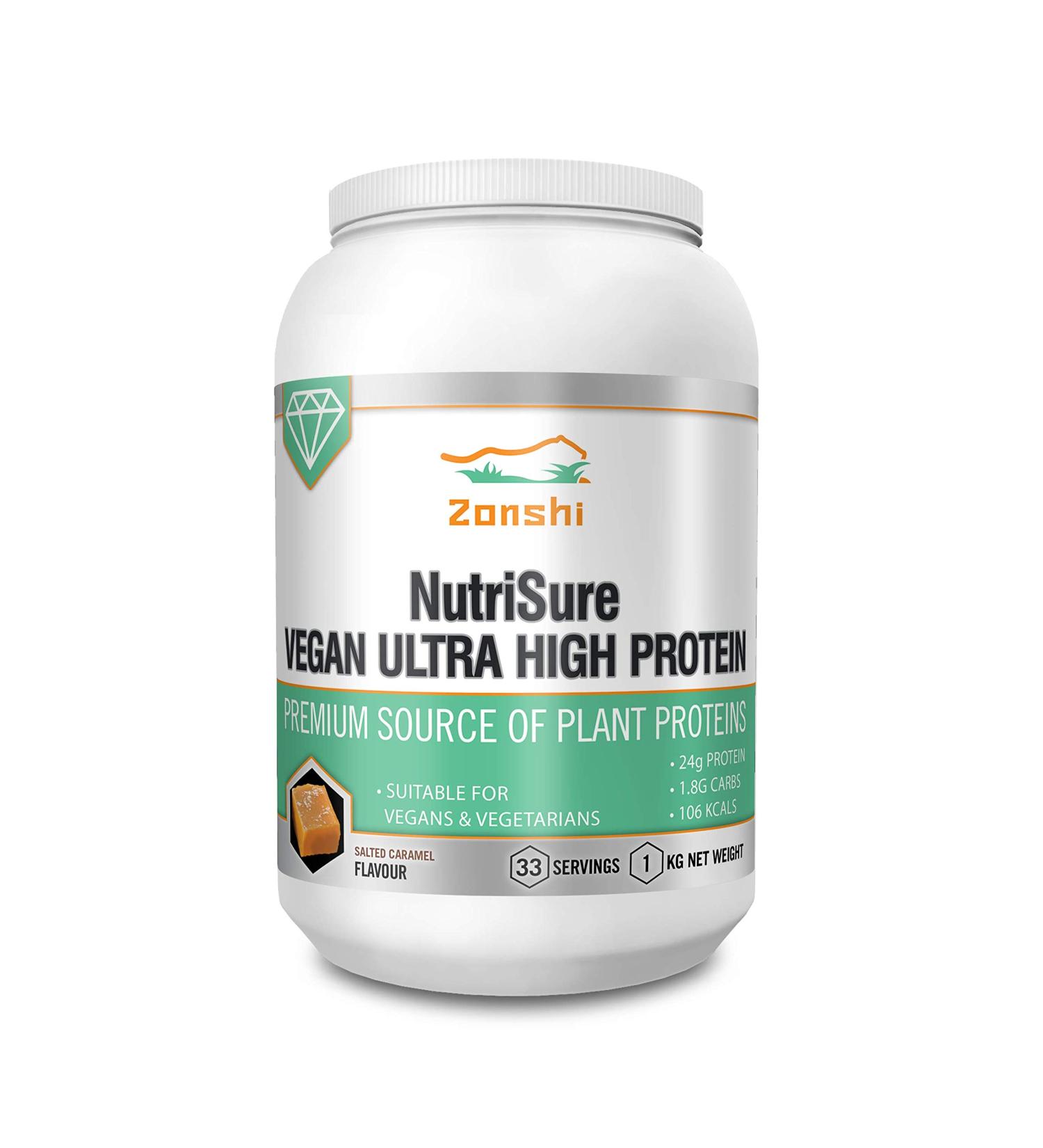 Zonshi NutriSure Vegan Ultra High Protein - Buy Online on GoSupps.com