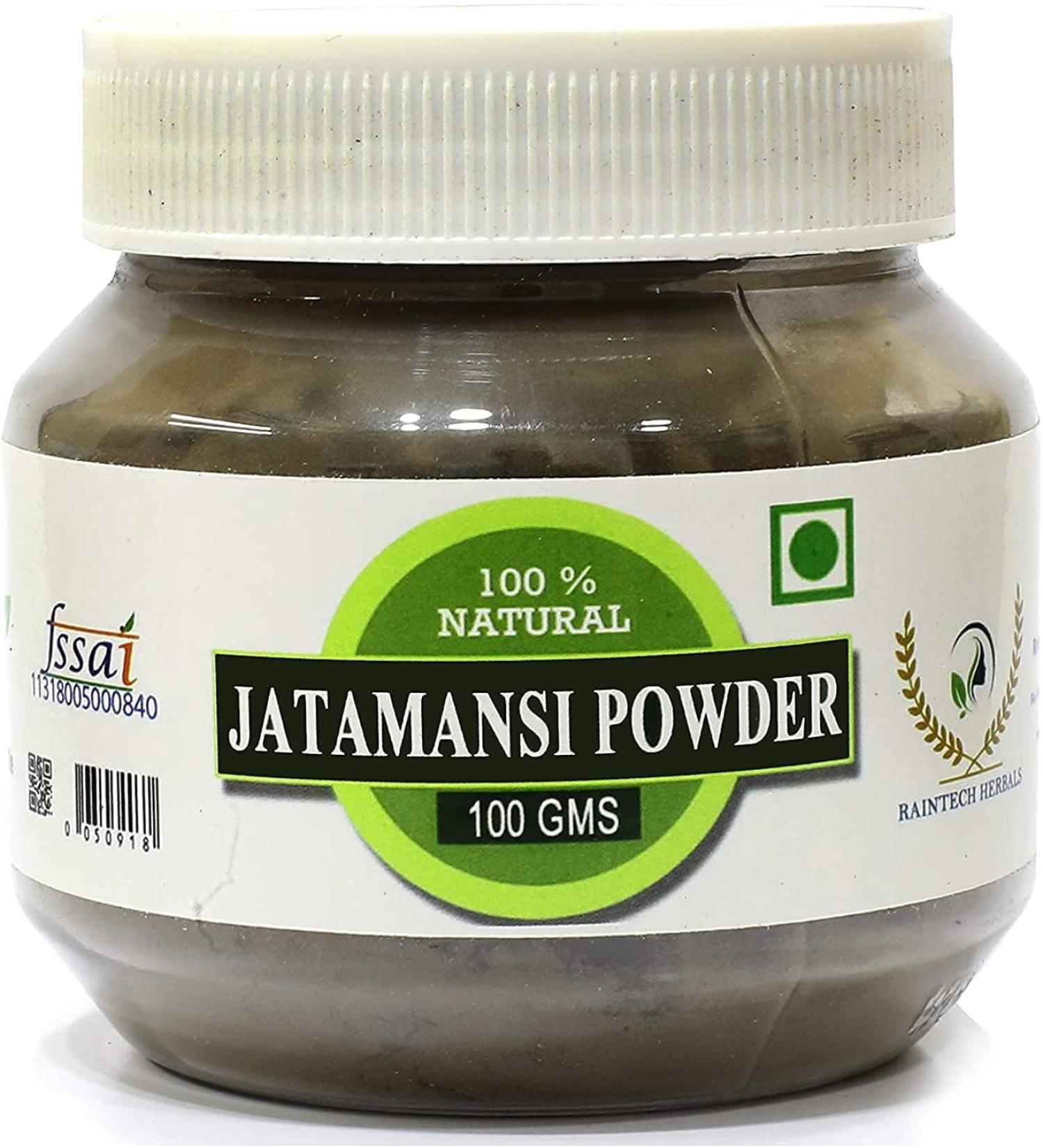 ORGANIZE Raintech Herbal Jatamansi Powder 100gm - Buy Online on GoSupps.com