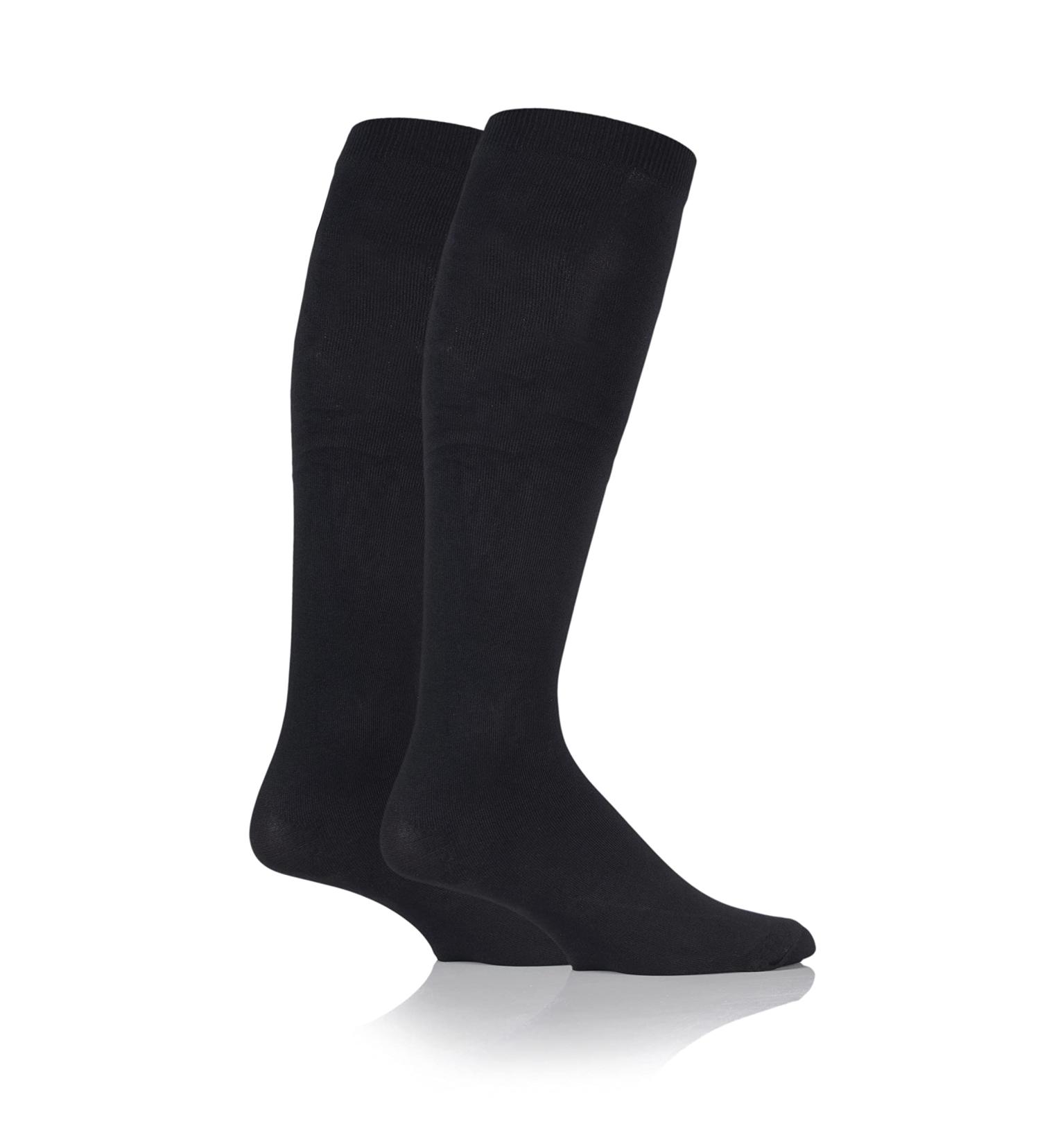IOMI Men's Energising Compression Socks - 2 Pairs | Foot Care | Size 38 | Black - International Shipping Available - Buy Online on GoSupps.com