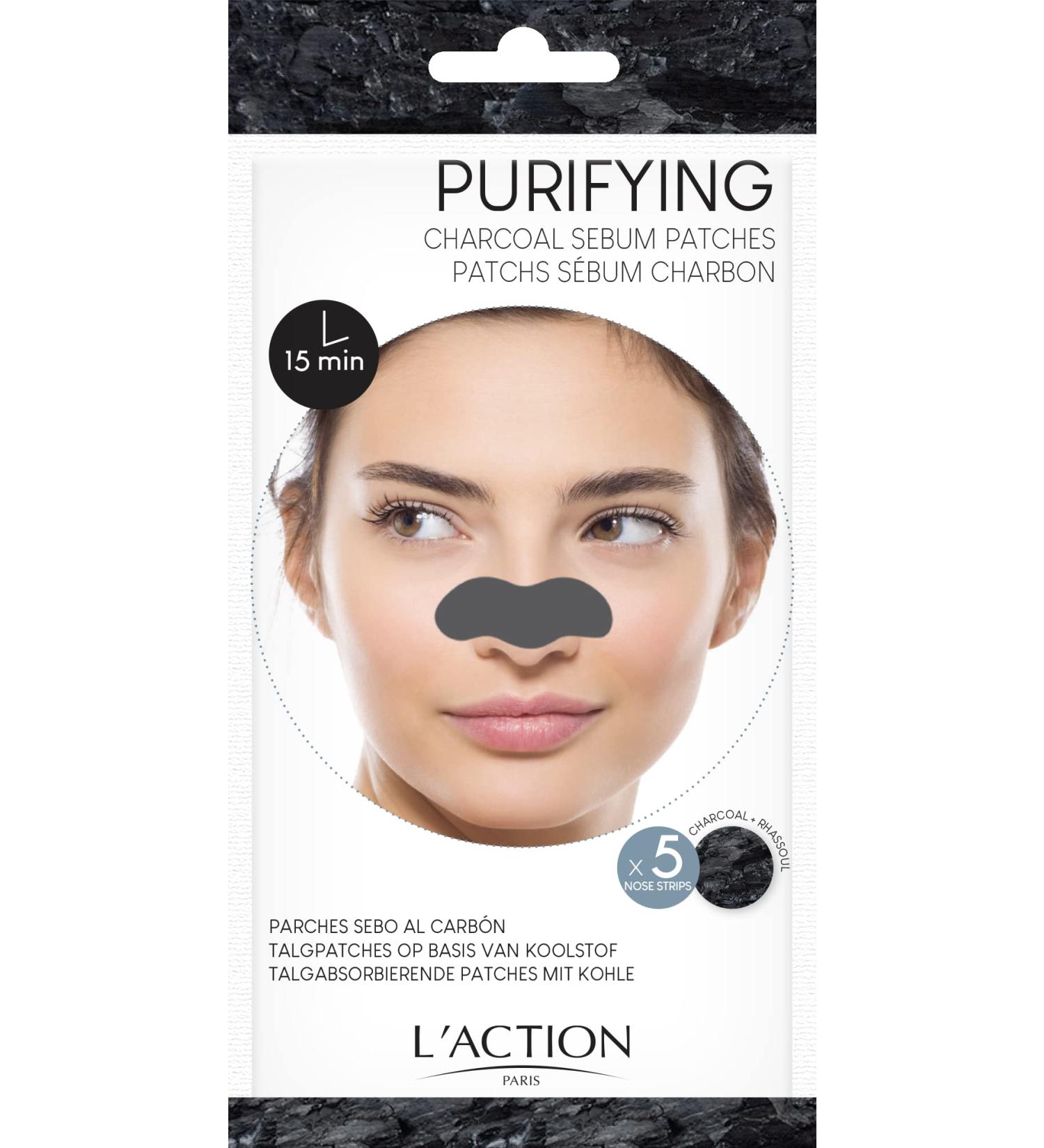 Action Paris Patchs Sebum Charcoal | D bouche et r duit les pores | Produits de soins de la peau - Buy Online on GoSupps.com