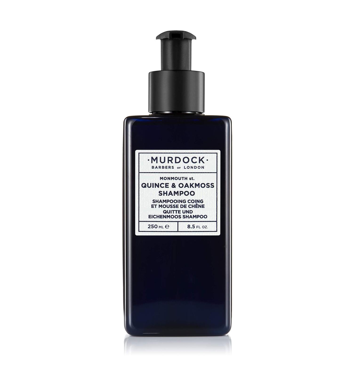 Murdock London Quince & Oakmoss Shampoo | Sulphate-Free Aloe Vera & Oat Extract | All Hair Types | Made in England | 8.5 oz - Shop Internationally - Buy Online on GoSupps.com