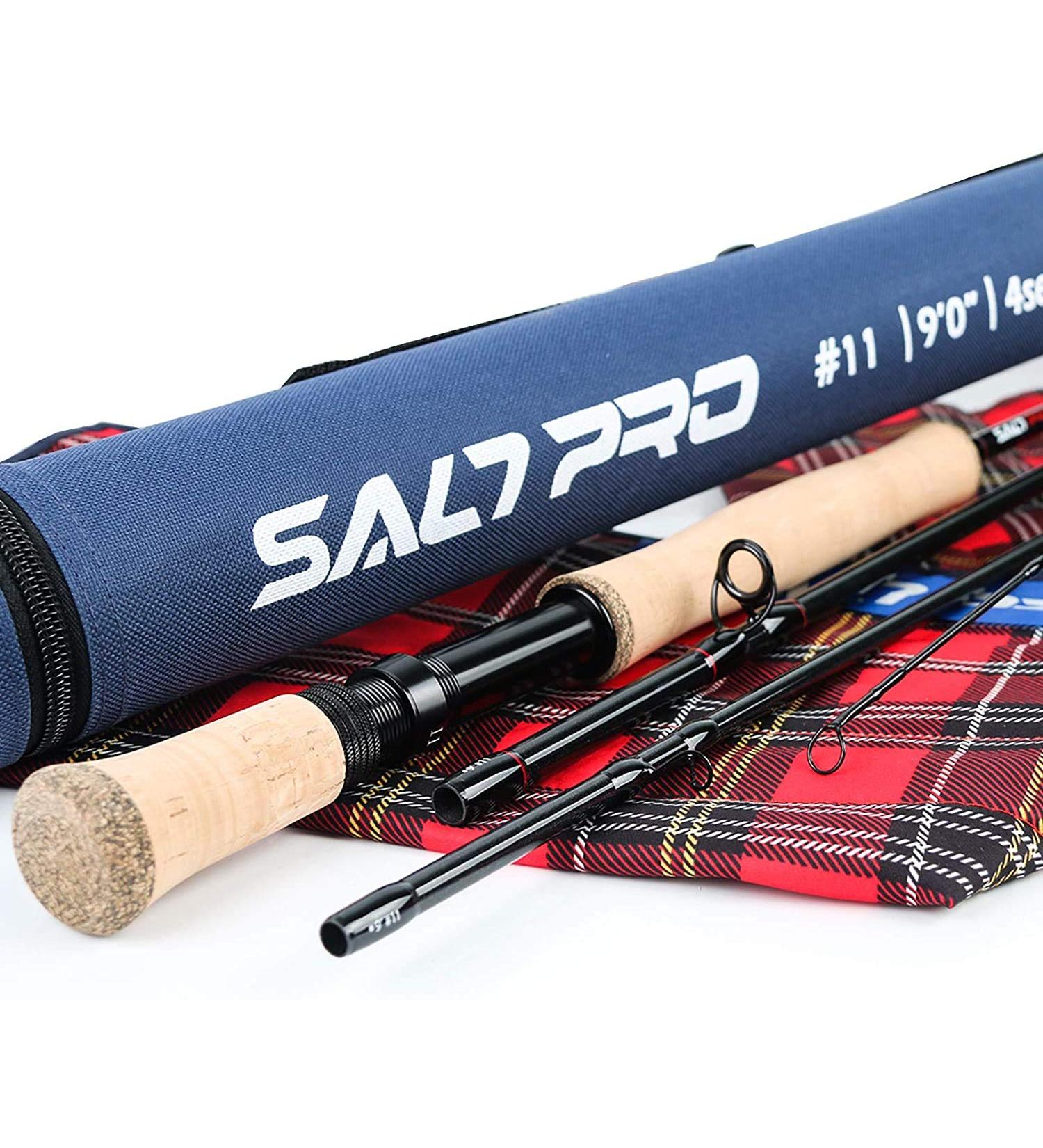 Buy Sprinton Maximumcatch Saltpro Fly Rod - 9ft 7/8/10/11/12 WT for Saltwater & Freshwater Fishing | Fuji Alconite Rings - International Shipping - Buy Online on GoSupps.com