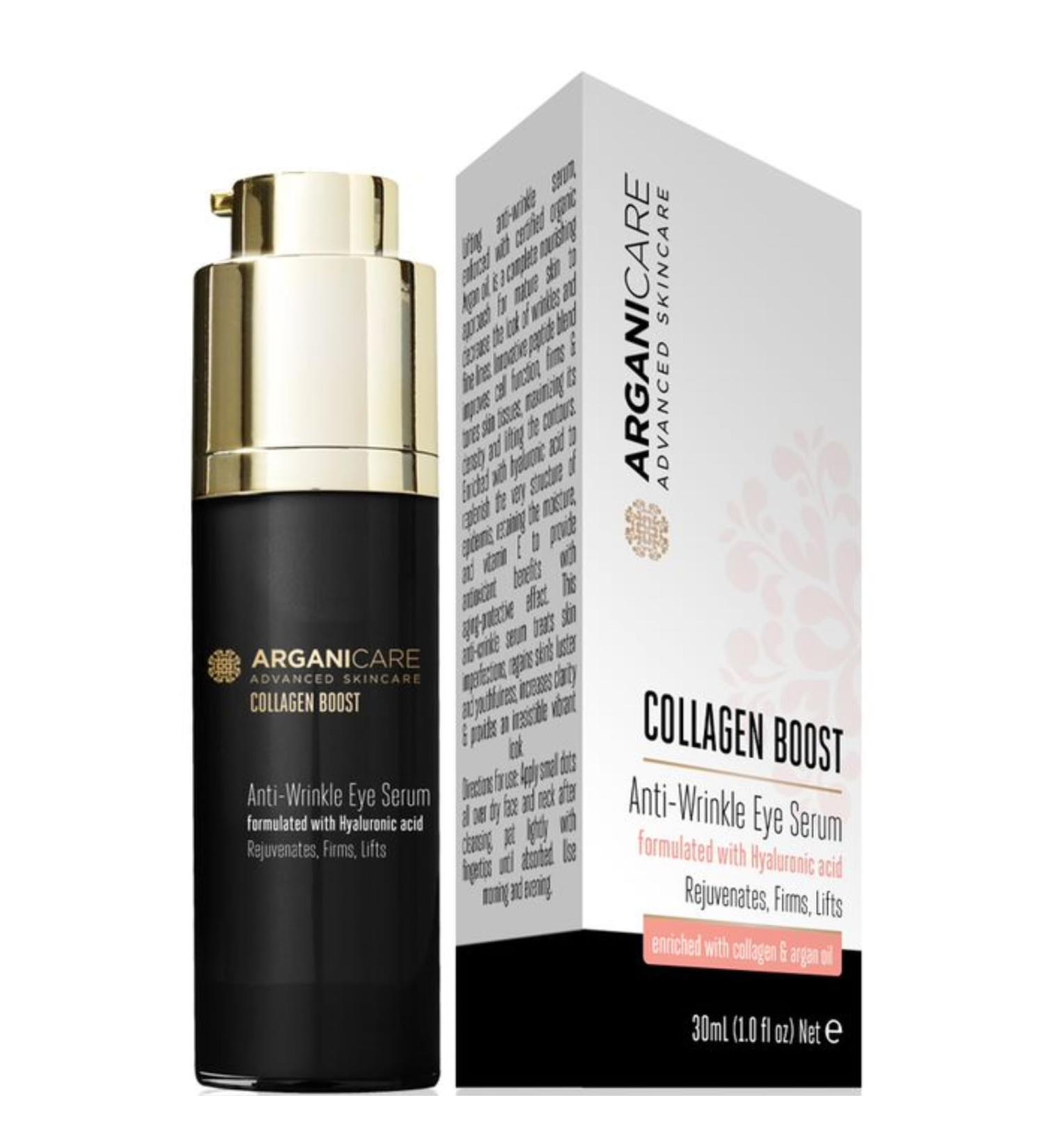 Arganicare | Collagen Boost Range | SUPREME LIFTING SERUM | Collagen | Immediate and long-lasting firming effect | High hydration | All skin types | 400 ml - Buy Online on GoSupps.com