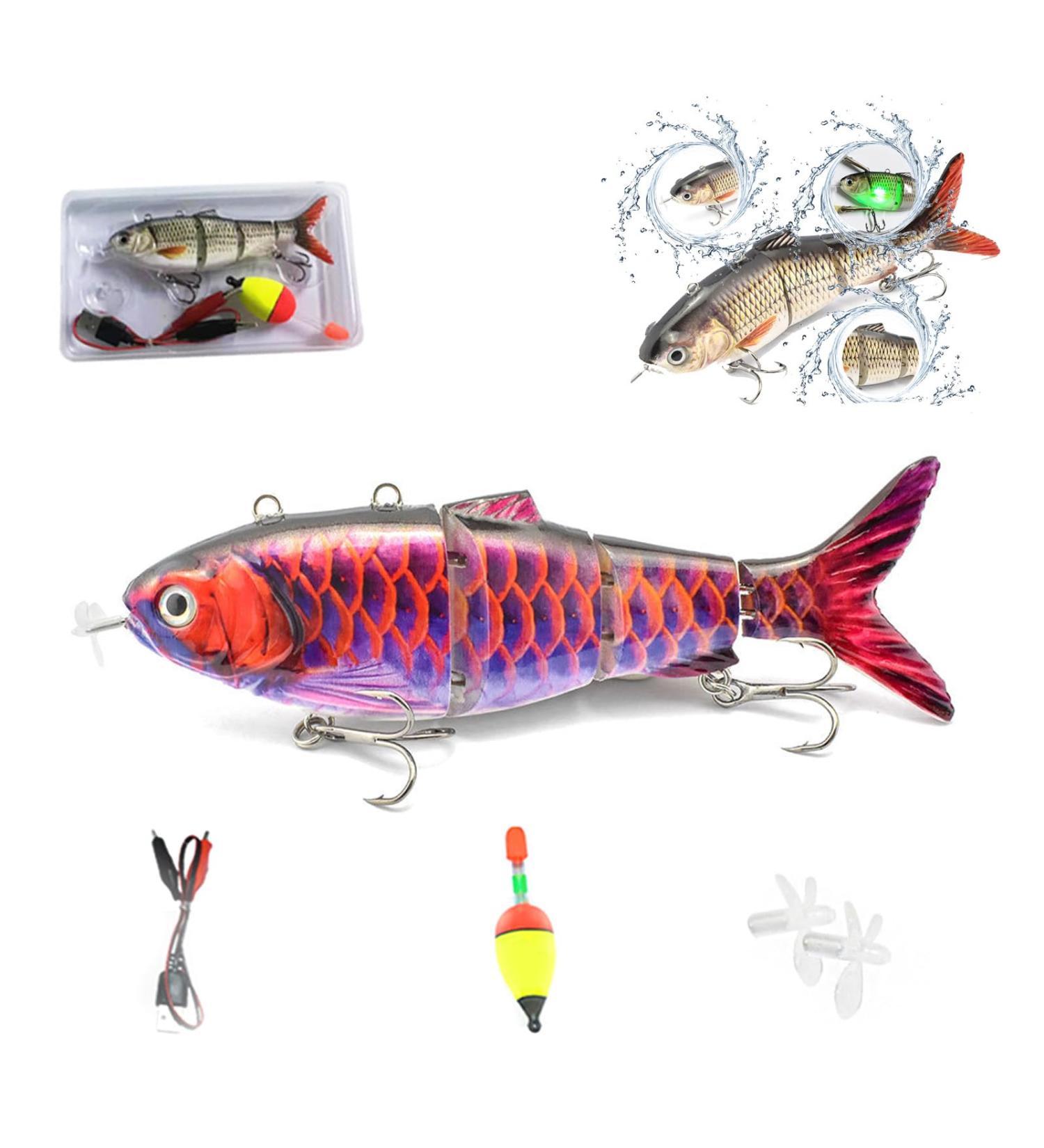 Luretron Electric Fish Luretron Fish Luretron Fish Lures Robotic Swimming Fishing Bait for Freshwater and Saltwater (#2) - Buy Online on GoSupps.com
