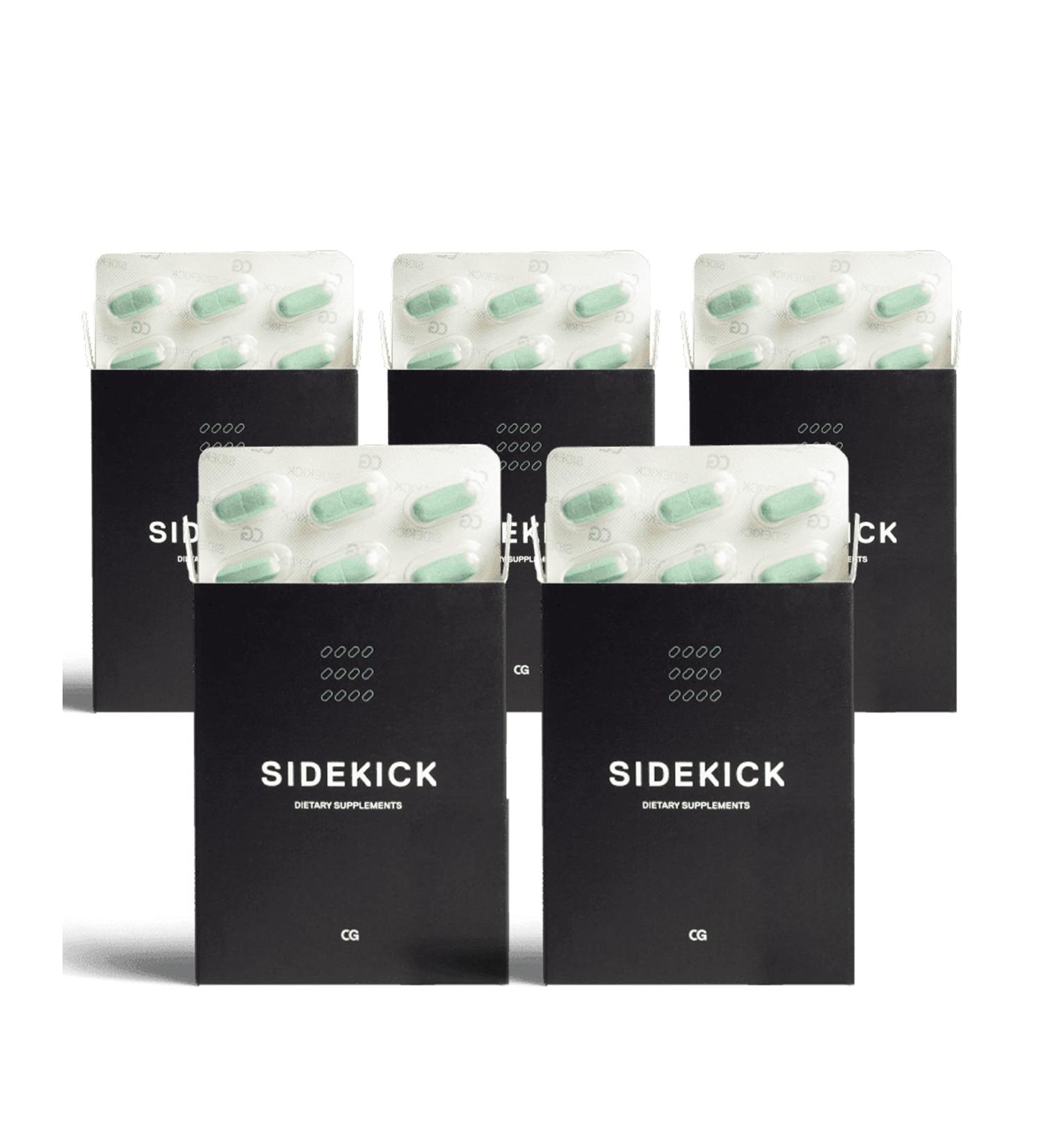 Copenhagen Grooming Sidekick - Beard Growth Supplements with Biotin - 150 Days Supply - Hair & Beard Vitamins for Men - Buy Online on GoSupps.com