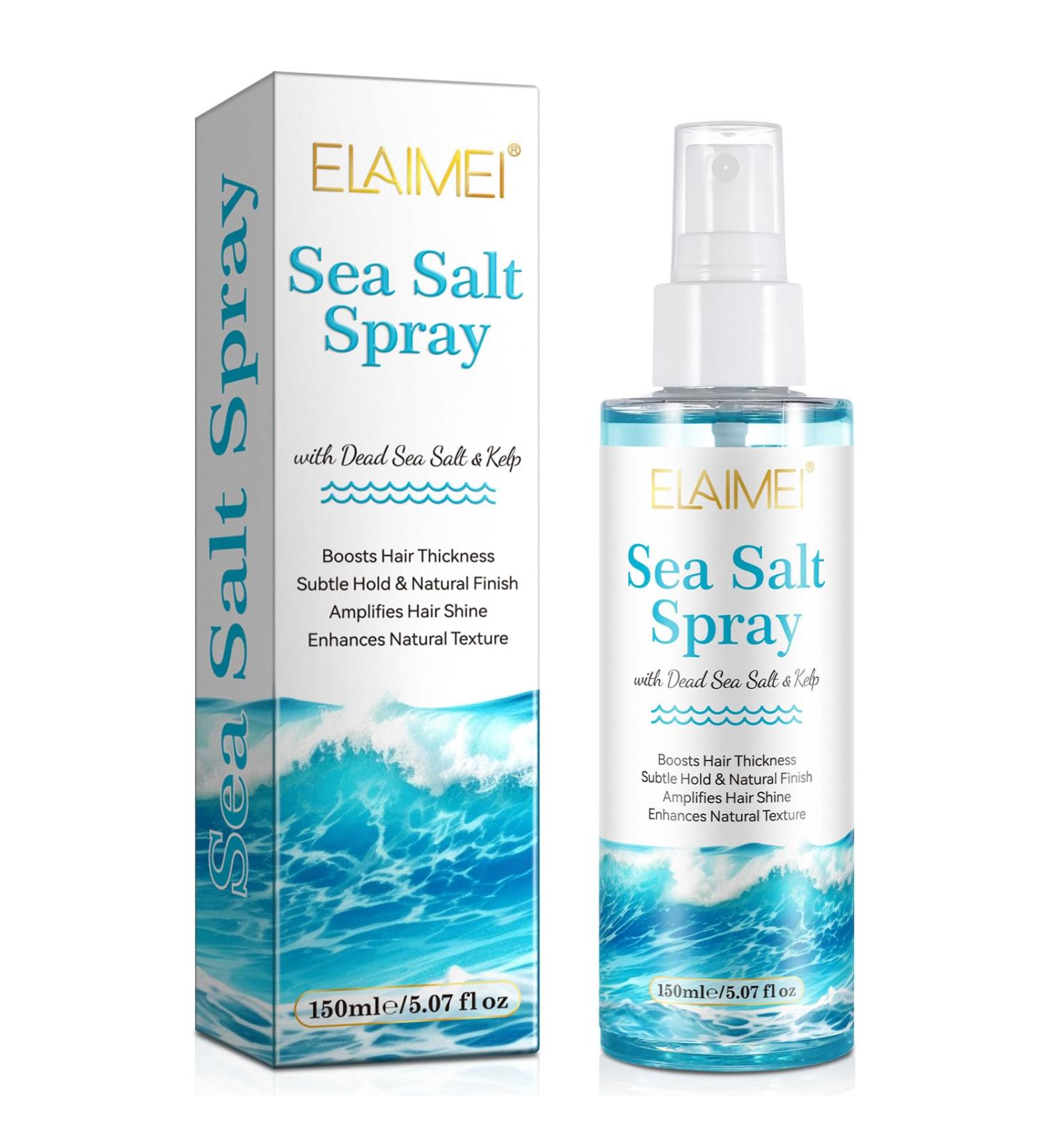 Sea Salt Spray for Hair Sea Salt Spray for Men & Women Hair Texturizing Spray Hair Styling for Volume & Thickness Salt Water Spray Beach Wave Spray Safe for All Hair Types -5.07 fl Oz - Buy Online on GoSupps.com