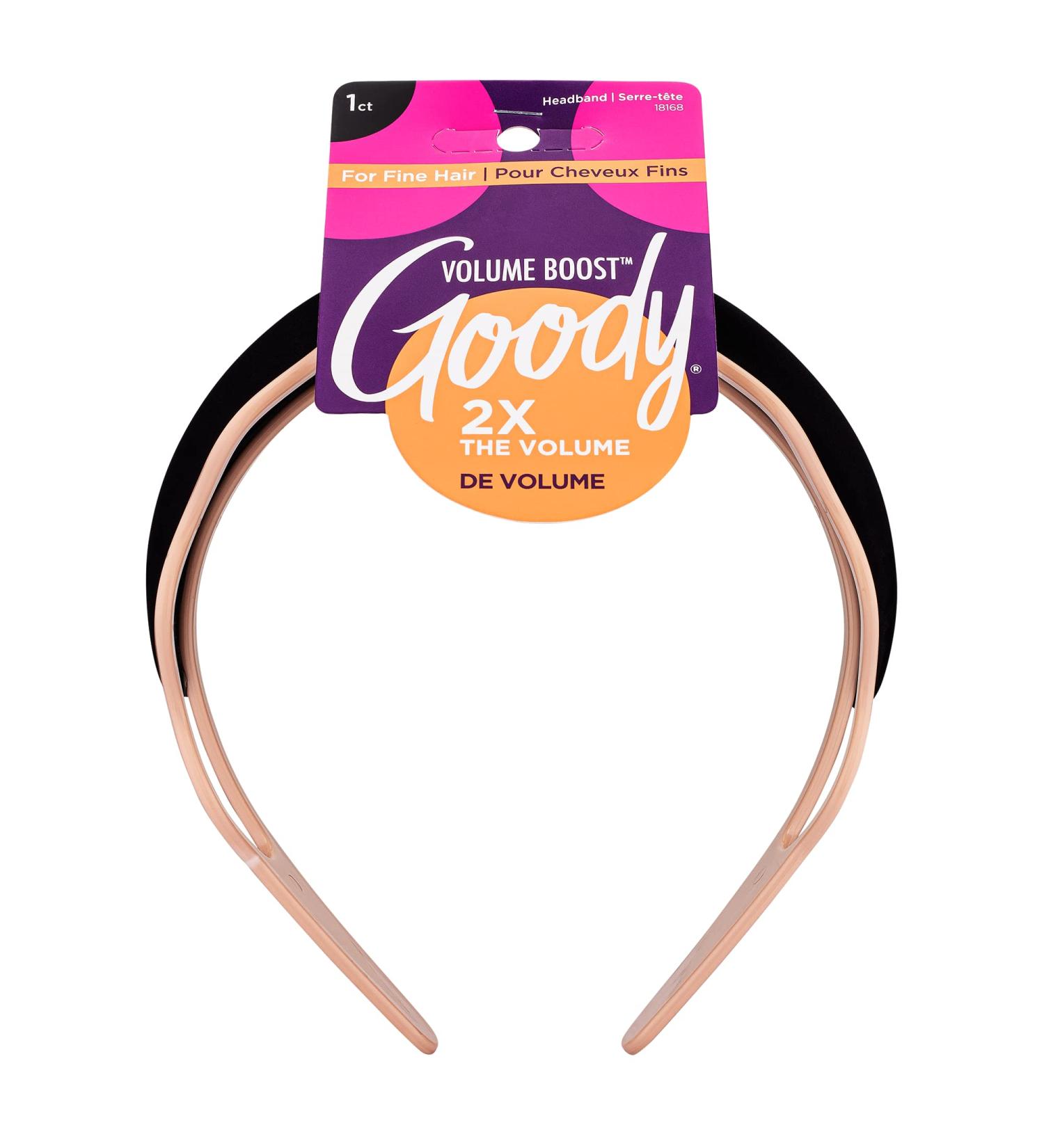 Goody Volume Boost Headband for Fine Hair - Blonde - Ouchless Hair Accessory for Braids & Ponytails - Buy Online on GoSupps.com