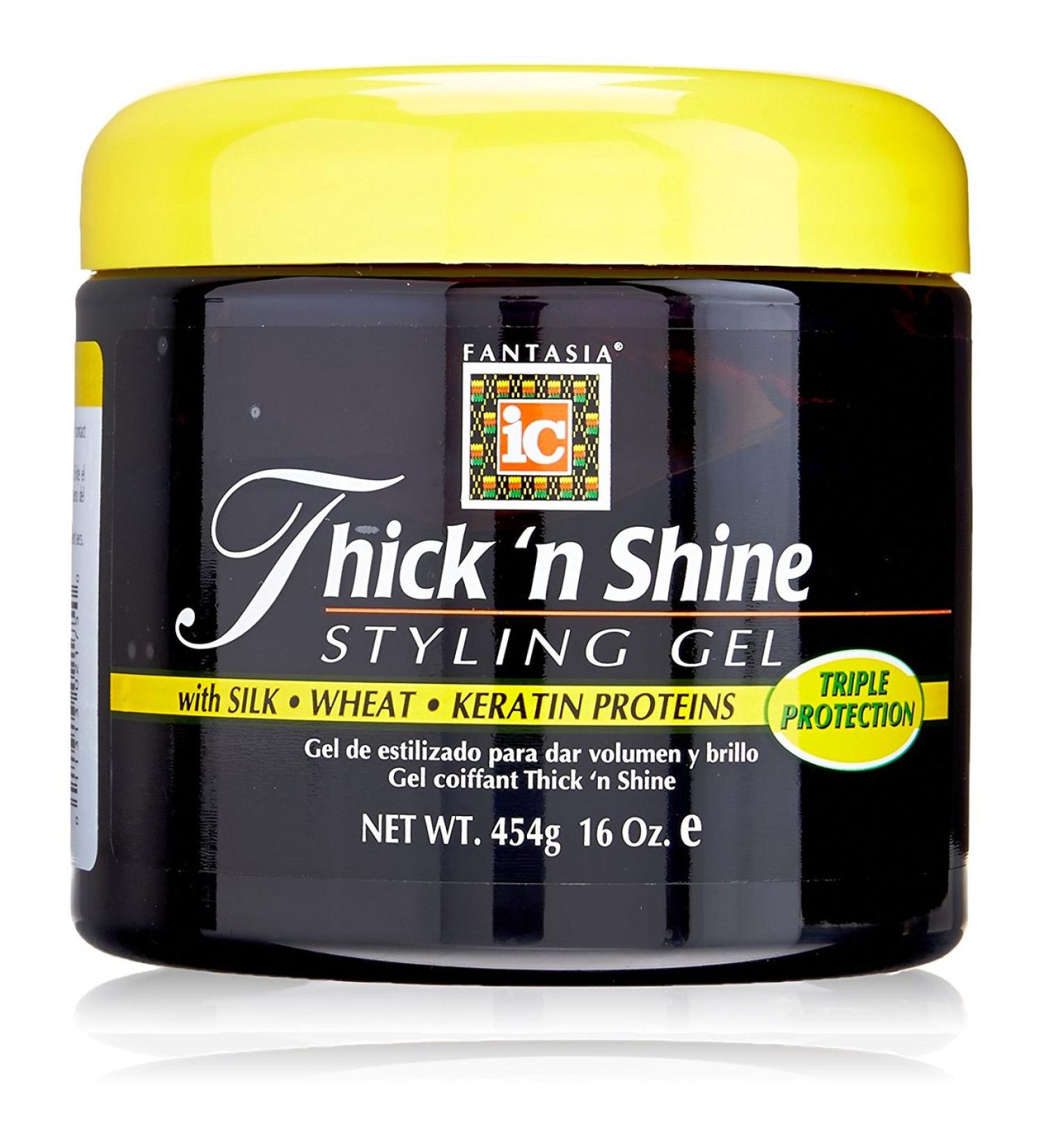 Buy Fantasia Thick n Shine Styling Gel 16 Oz - Best Hair Gel for Shine & Hold | International Shipping Available - Buy Online on GoSupps.com