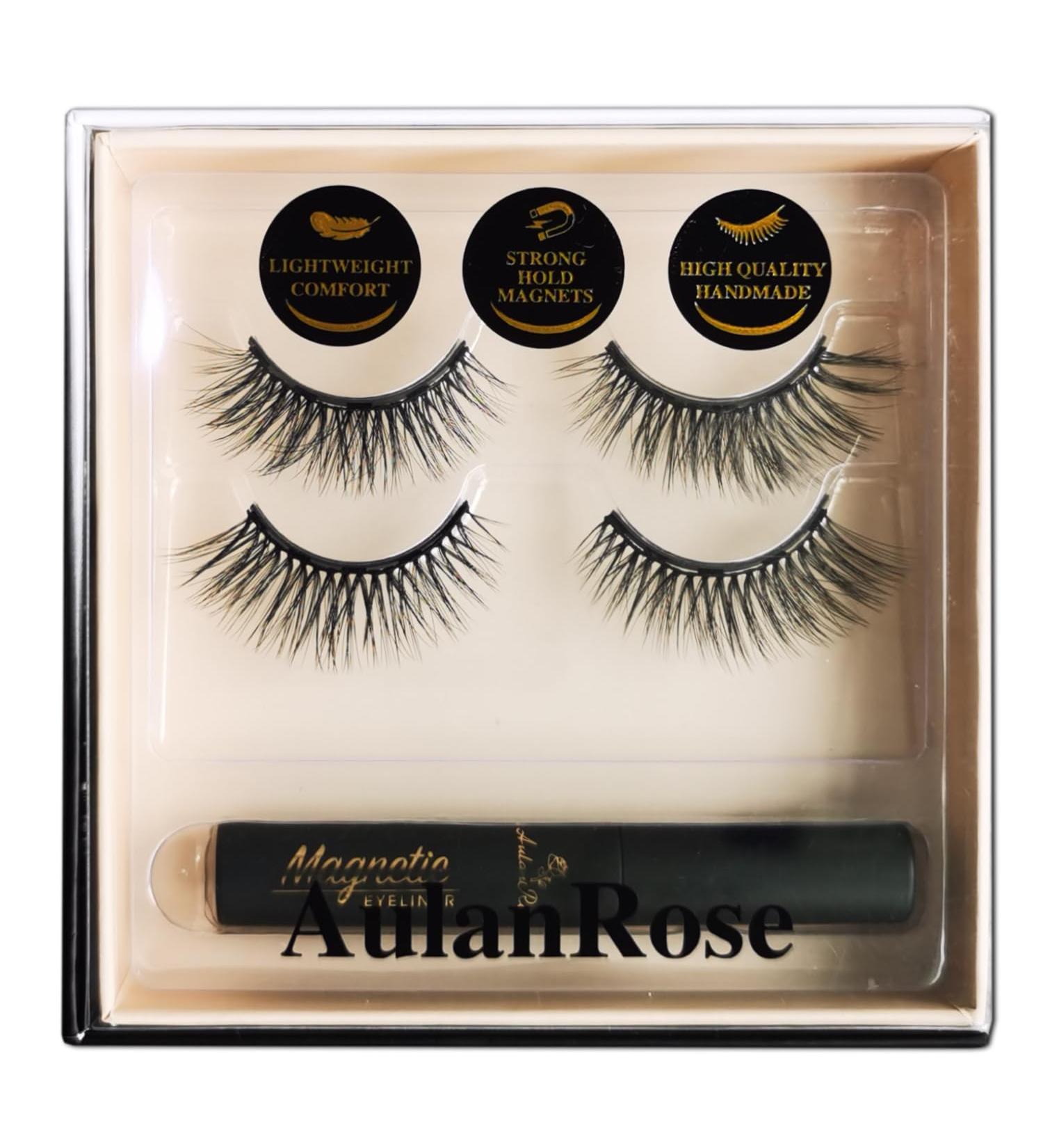 Magnetic Eyelashes - Wispy Cat Eye Reusable Faux Mink Lashes | Cruelty-Free & Vegan | 60 Wears - Buy Online on GoSupps.com