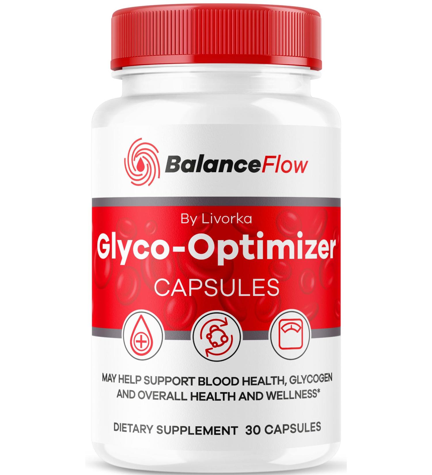 Balance Flow Glyco Optimizer Balance Flow Balance Flow Glycol Optimizer Supplement BalanceFlow Support Capsules Balance Flow Blood Support Advanced Formula 30 Capsules for 1 Month - Buy Online on GoSupps.com