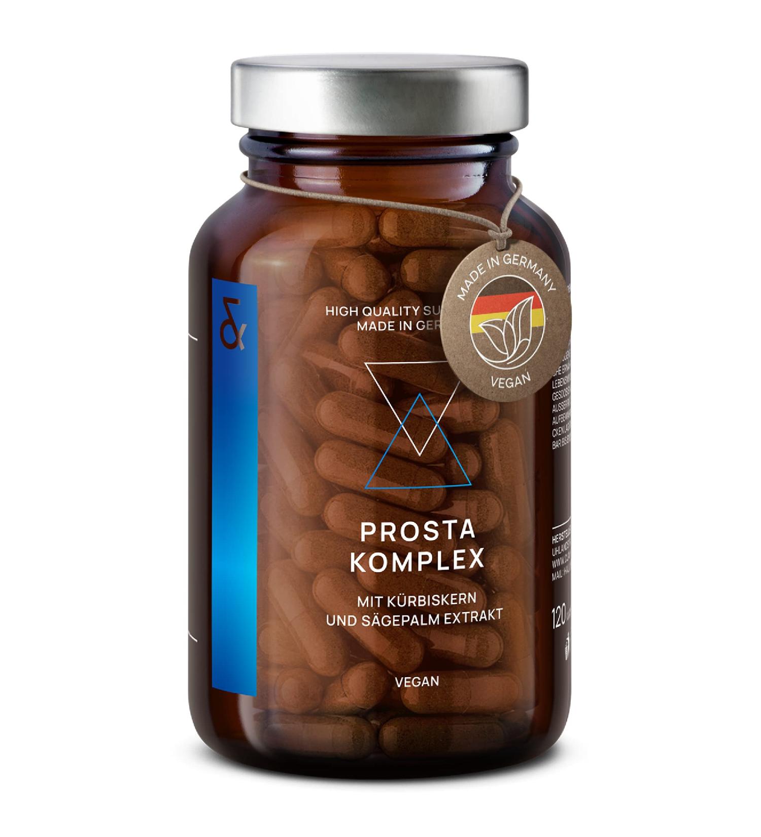 N 33 Prosta - Prostate Support Capsules with Saw Palmetto Black Garlic & Pumpkin Seed - 120 Count for Optimal Health - Buy Online on GoSupps.com