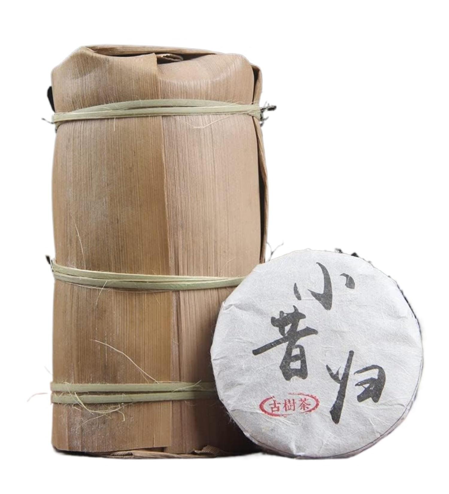 HQZM Yunnan Small Cakes Of Xigui Ancient Tree Puer Raw Tea Pure Flavor 50g * 10pcs Unique Tea Charm - Buy Online on GoSupps.com