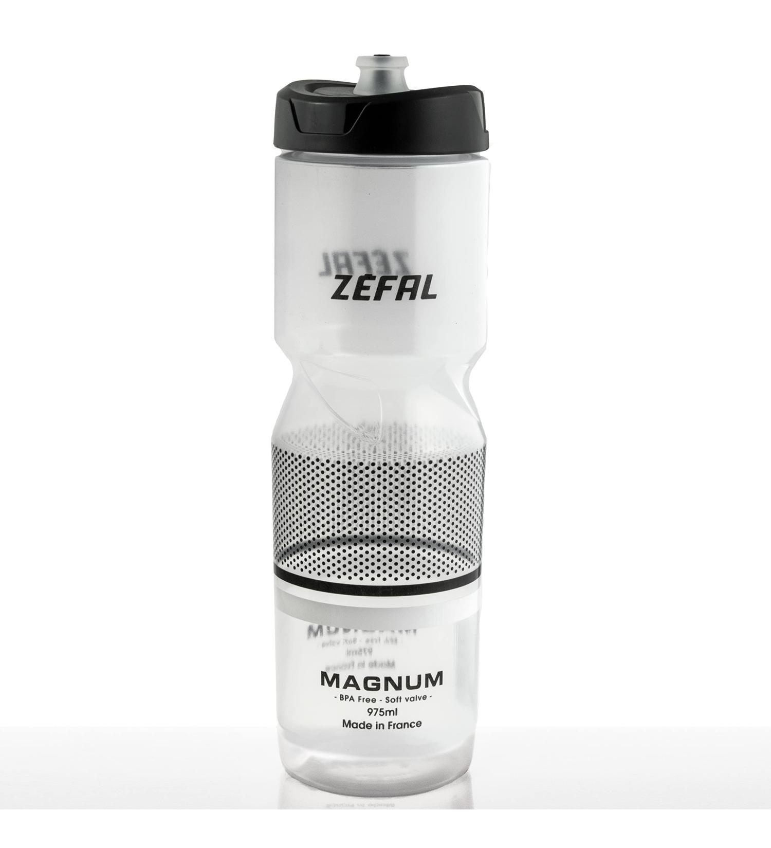 Zefal Magnum Soft Water Bottle - Translucent - 975ml - Single - Buy Online on GoSupps.com