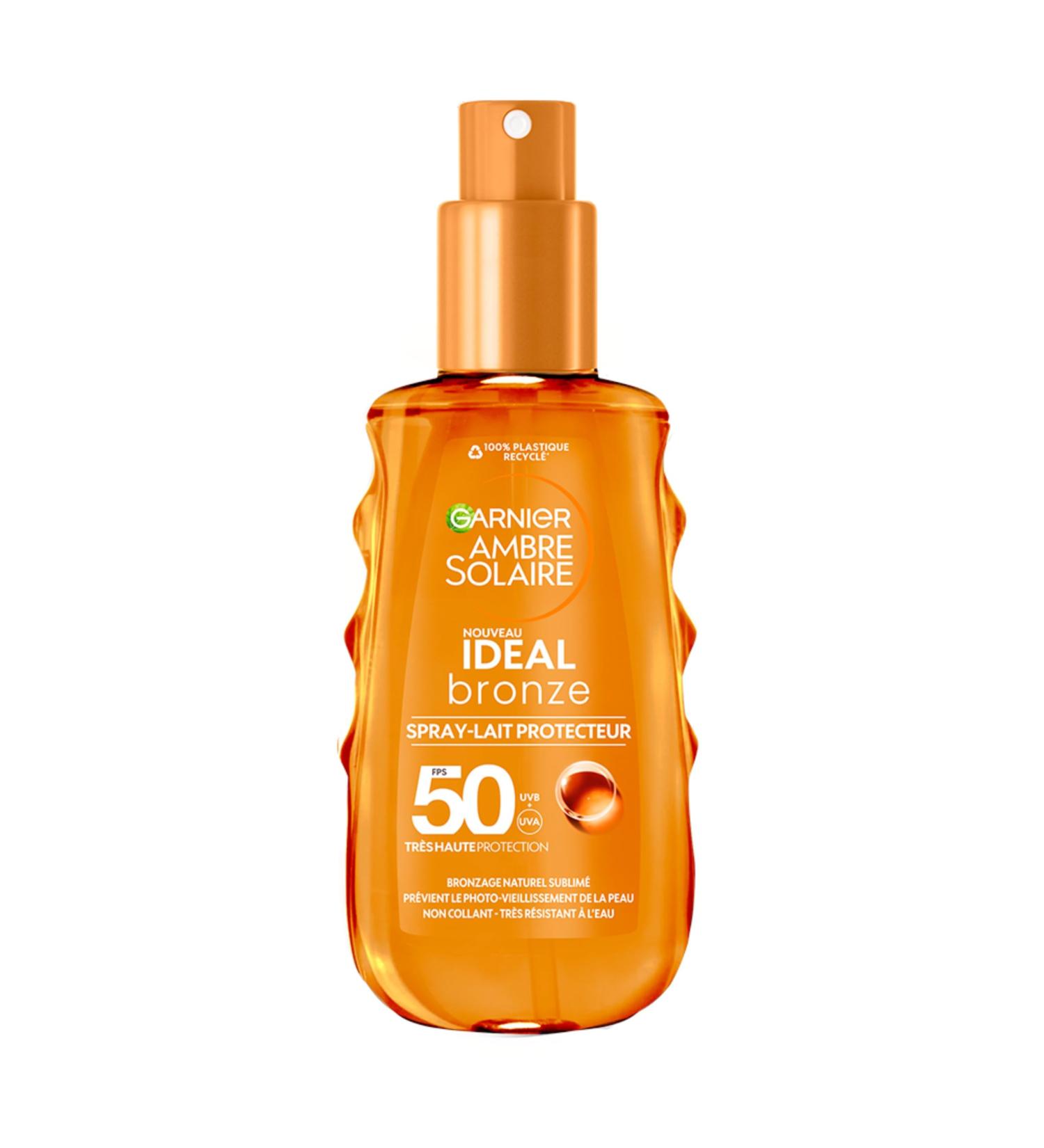 Garnier Ideal Bronze Milk Protective Spray SPF50 150 ml - Buy Online on GoSupps.com
