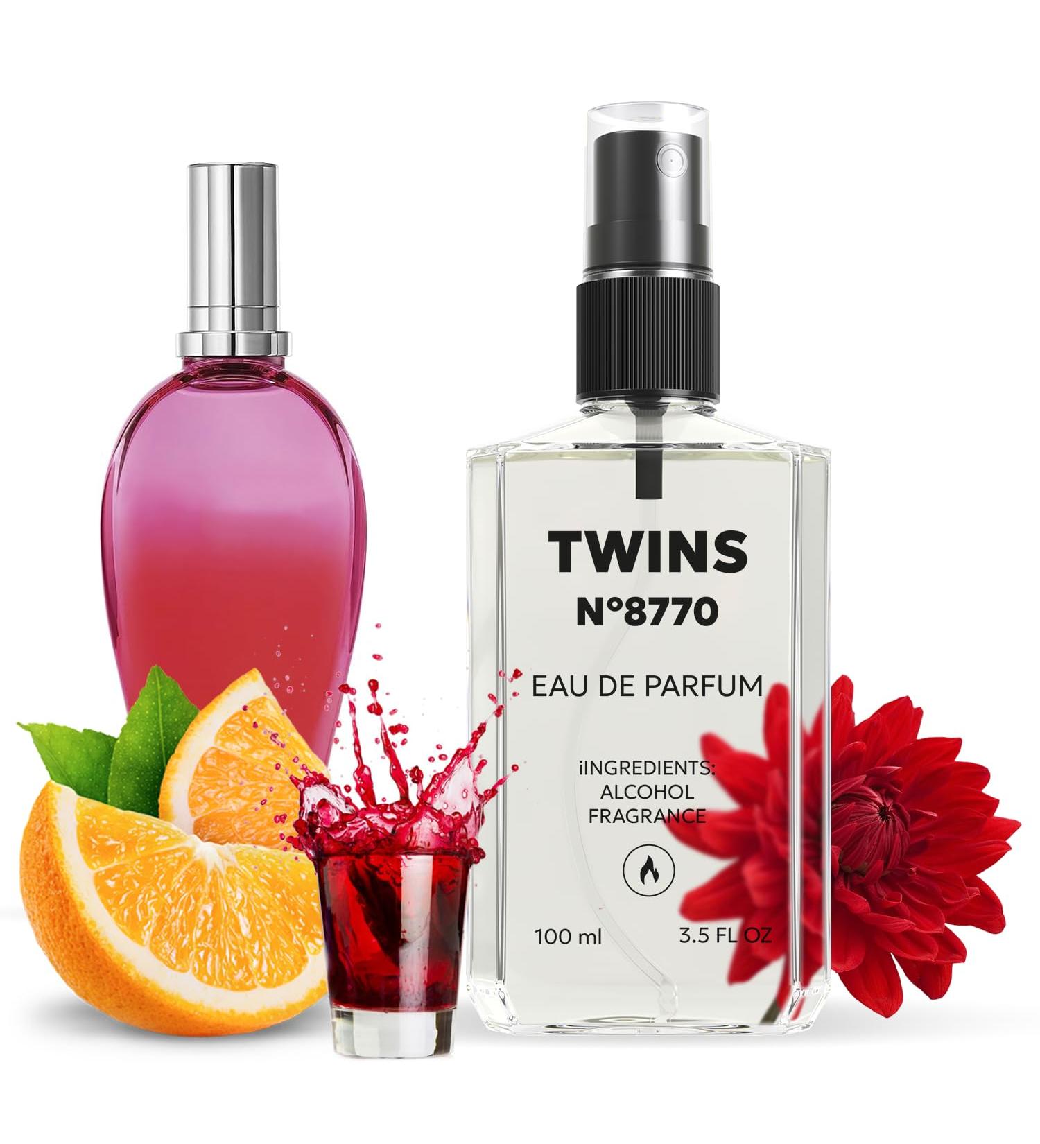 TWINS Impression of Flor Del Sol | Perfume for Women Eau de Parfum | No.8770 | 3.4 Fl Oz / 100 ml Escada Flor Del Sol Impression - Buy Online on GoSupps.com