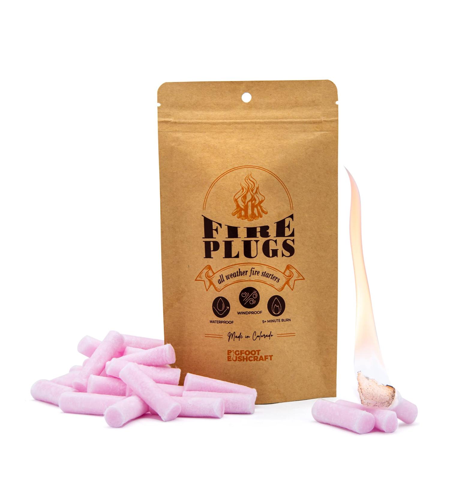 Non-Toxic Waterproof Fire Starters - 30 Pack | 5+ Minute Burn for Emergencies, Survival, Campfires, Fire Pits, Grills | Made in USA - Buy Online on GoSupps.com