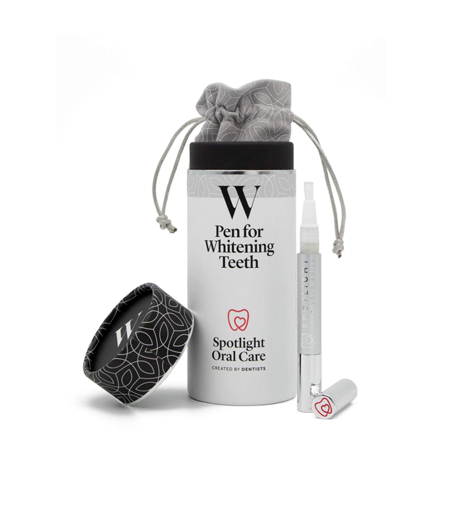 Spotlight Oral Care Teeth Whitening Pen | Gradual & Safe Whitening with Hydrogen Peroxide | On-The-Go Whitening Treatment | 2.1 mL/0.07 oz - Buy Online on GoSupps.com