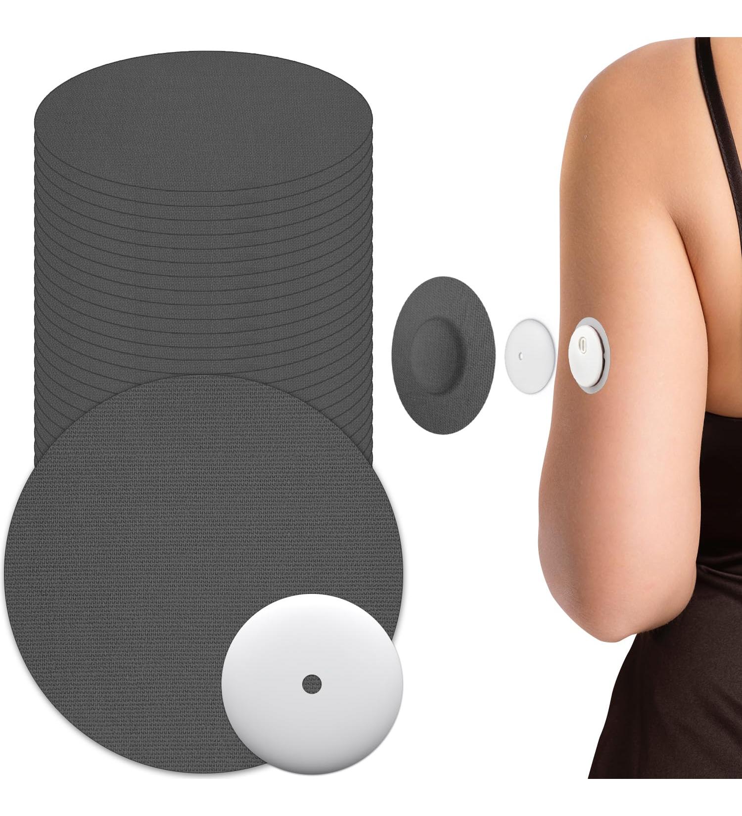 Kovoq Waterproof Plaster for Freestyle Libre 3 Sensor - 25 Pack Medical Quality Breathable & Skin-Friendly (Black) - International Shipping Available - Buy Online on GoSupps.com