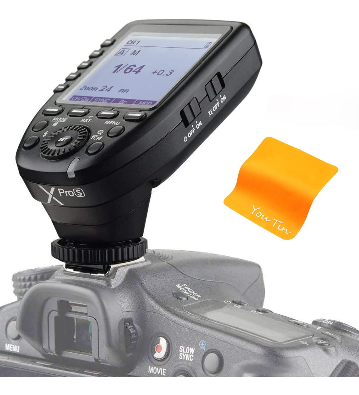 Godox Xpro-S Camera Flash Trigger for Sony - Wireless Remote 2.4GHz, 1/8000s HSS, TTL/Manual, Large Screen, Customizable Functions - Buy Online on GoSupps.com