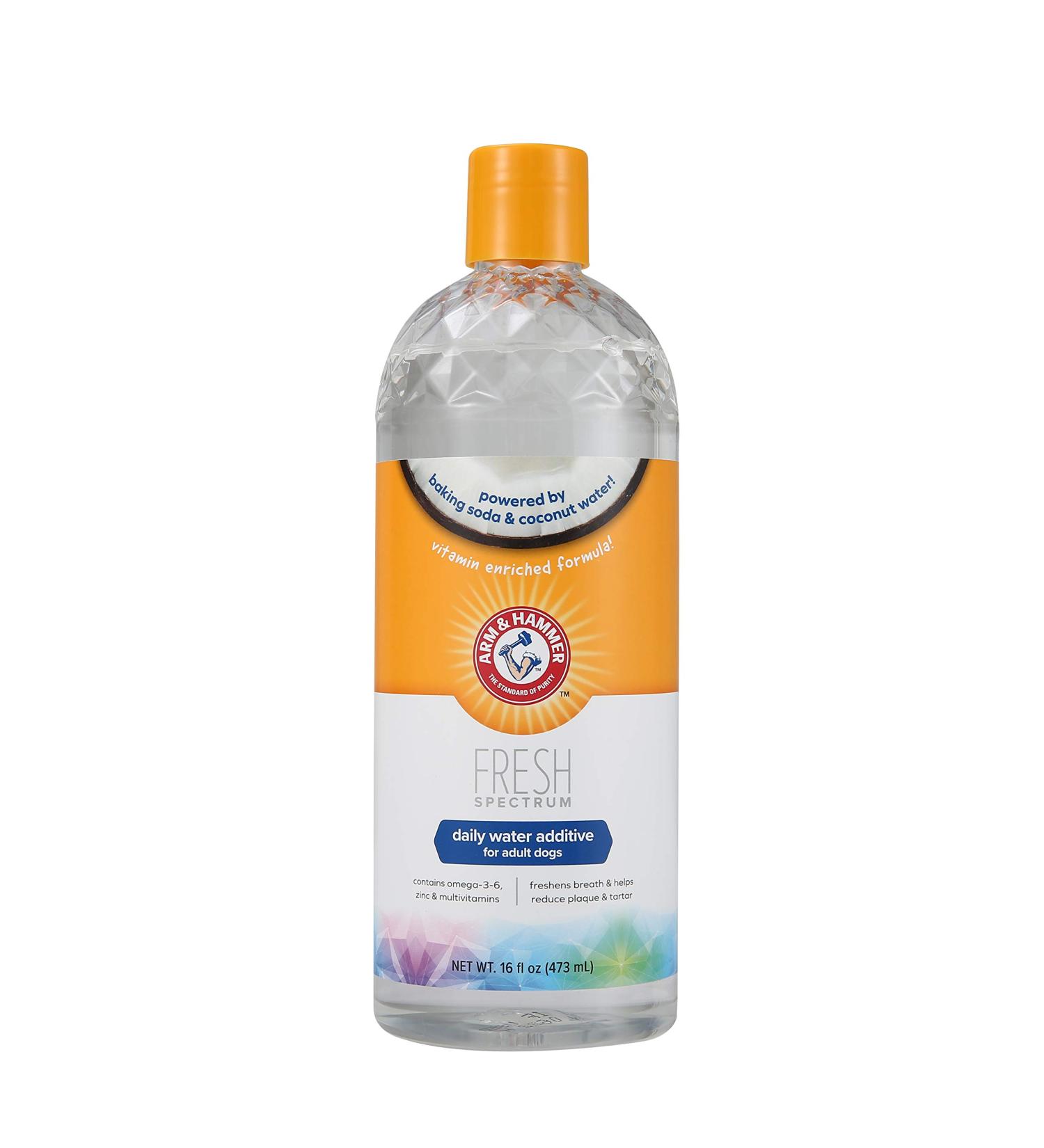 Arm & Hammer Fresh Spectrum Dental Water Additive White 16.9 Fl Oz (Pack of 1) - Buy Online on GoSupps.com