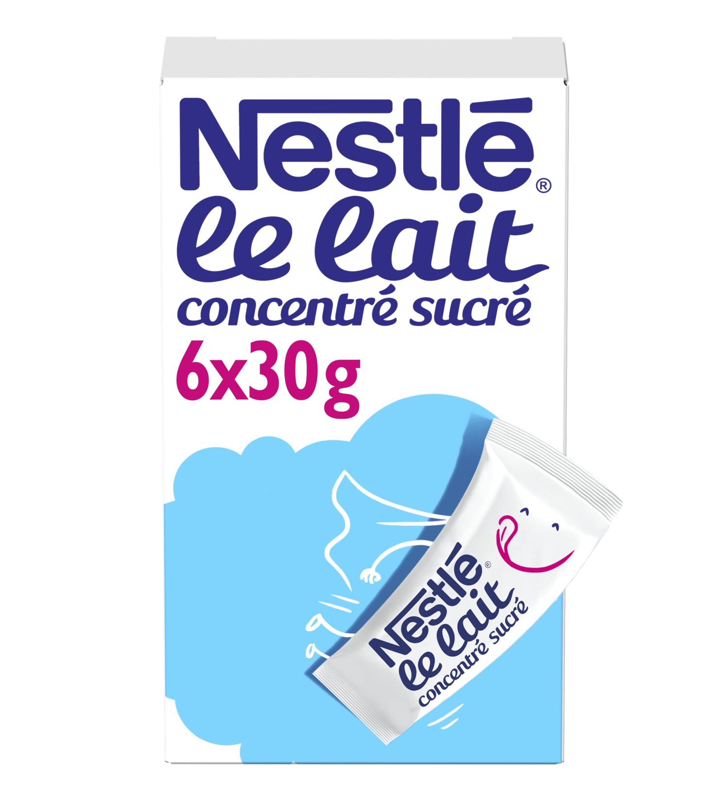 Nestle half cream sugar concentrated milk 6 sticks 180 g - Buy Online on GoSupps.com