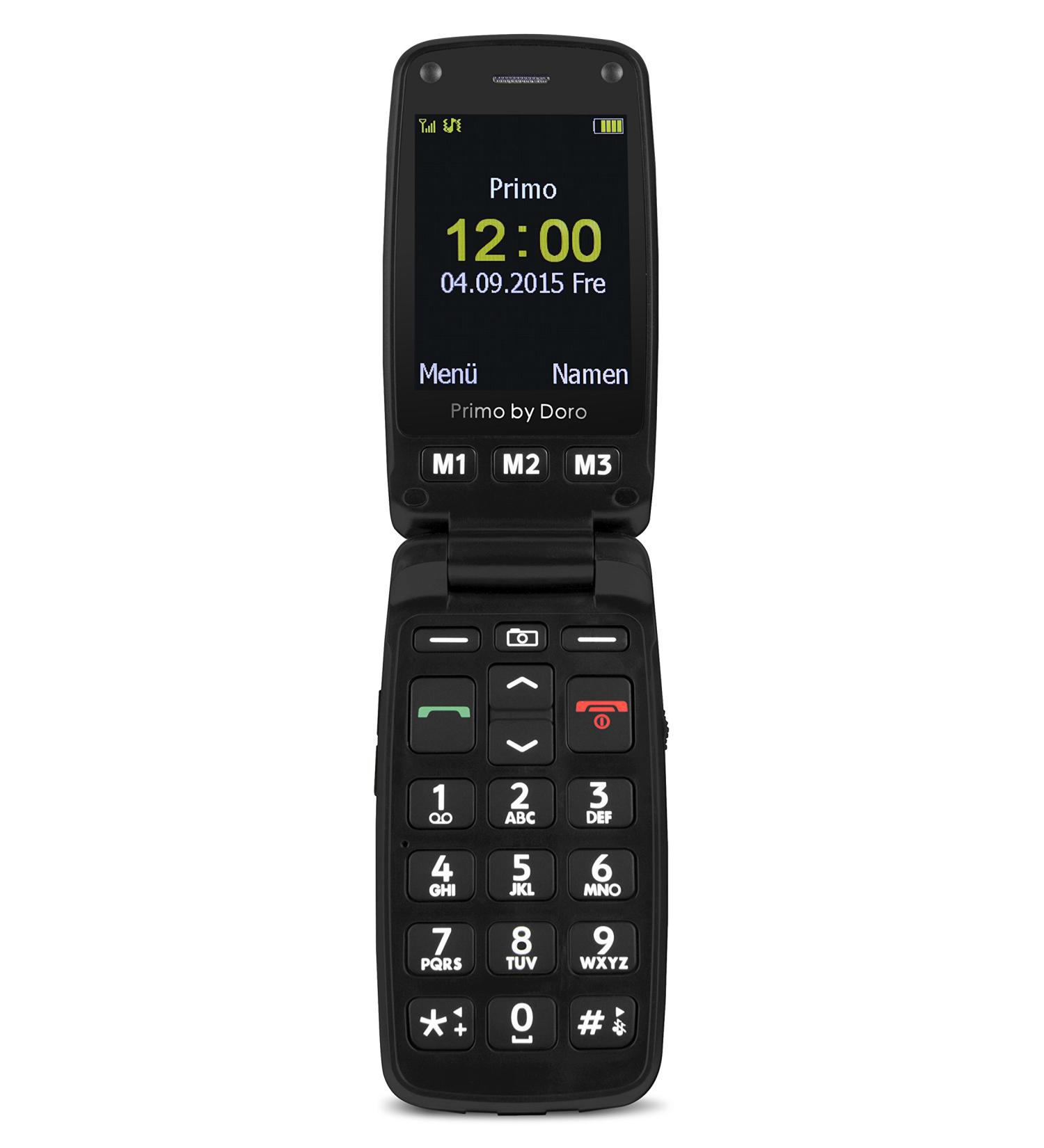 Primo 406 by Doro - Black | International Shipping | Best Prices & Fast Delivery - Buy Online on GoSupps.com