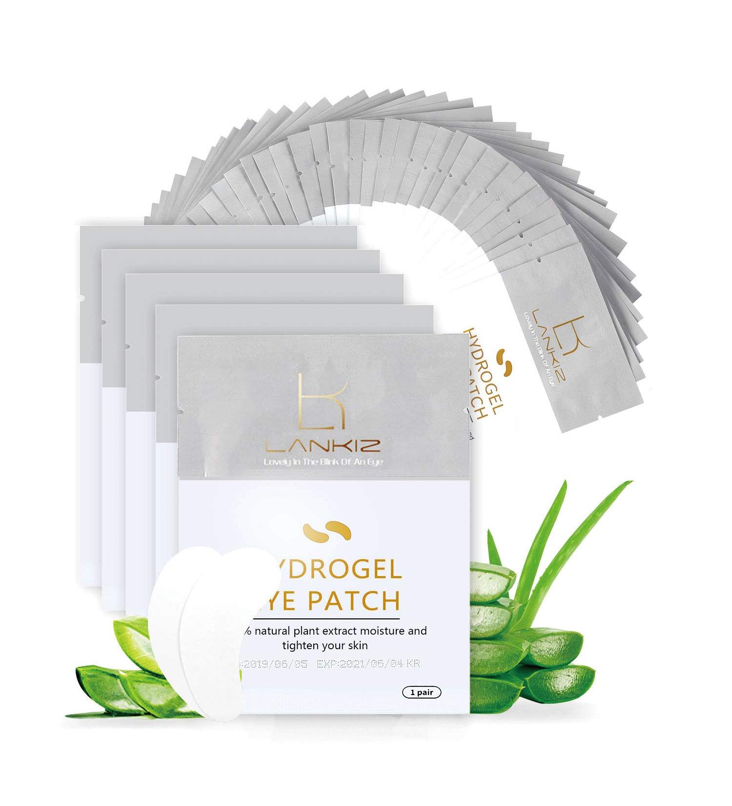 Lankiz 60 Pairs Lint-Free Eye Pads for Eyelash Extensions - 120 Pieces Ideal for Under Eyes - Buy Online on GoSupps.com
