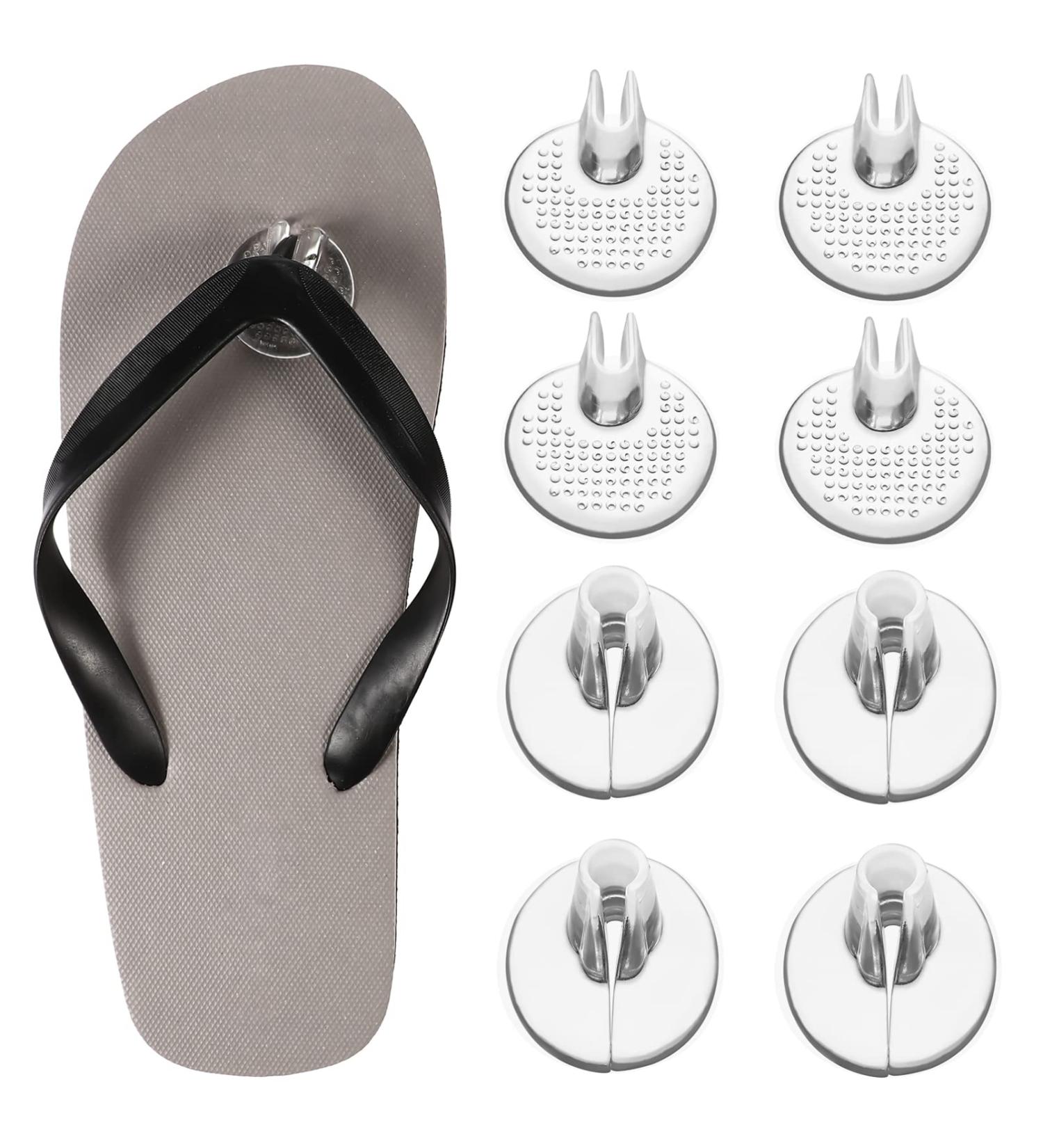 EXCEART 6 Pairs Clear Gel Shoe Pads - Silicone Toe Protectors for Sandals | Non-Cushion Split Toe Guards - Buy Online on GoSupps.com