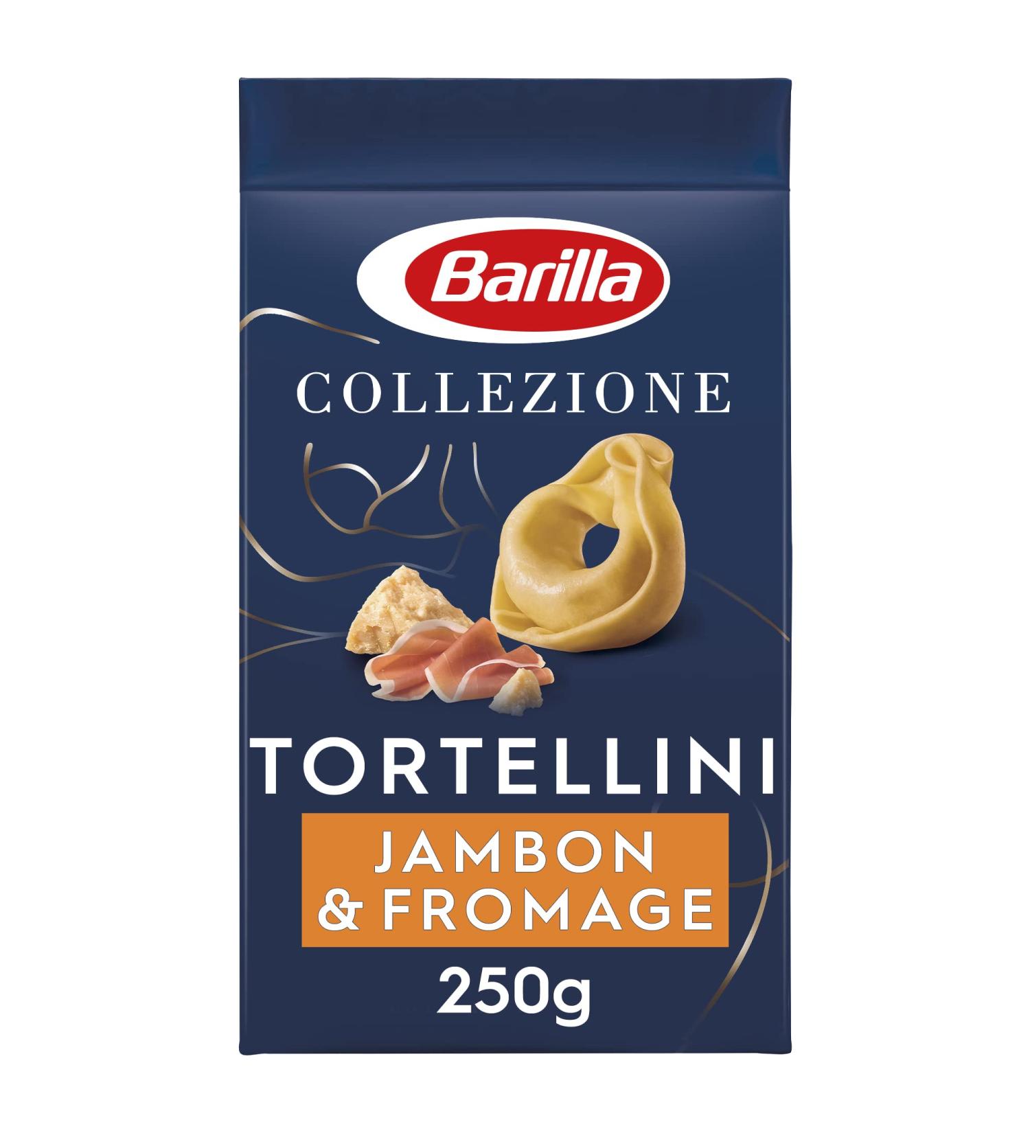  Barilla Barilla Tortellini Pasta filled with ham and cheese 250g - Buy Online on GoSupps.com