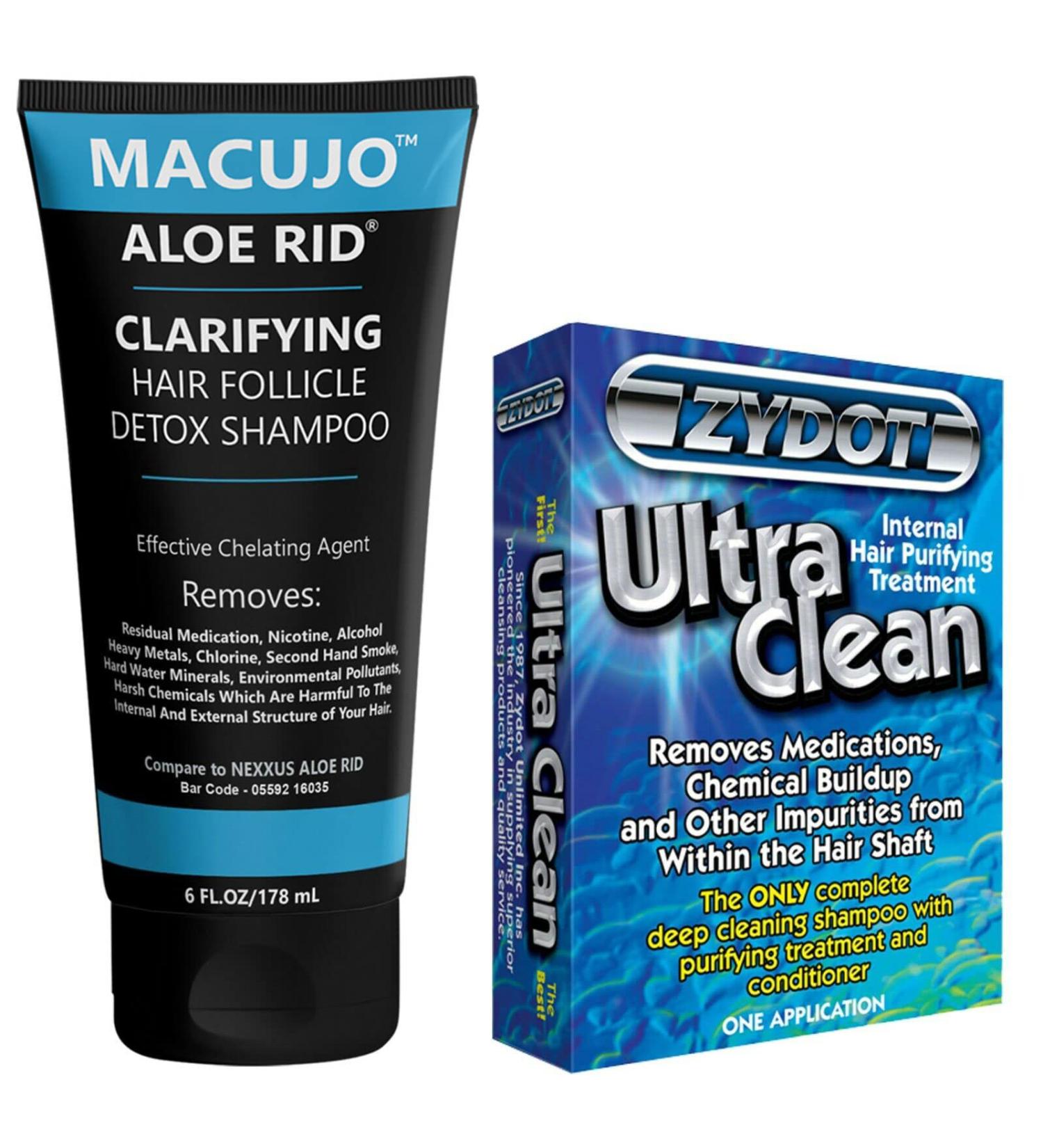 Macujo Aloe Rid Old Formula Shampoo + Zydot Ultra Clean Shampoo - Buy Online on GoSupps.com