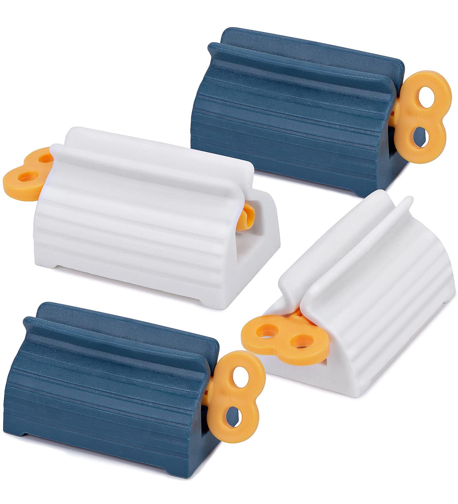 LOVEINUSA 4PCS Rolling Tube Toothpaste Squeezer Set - Bathroom Dispenser & Holder - Buy Online on GoSupps.com