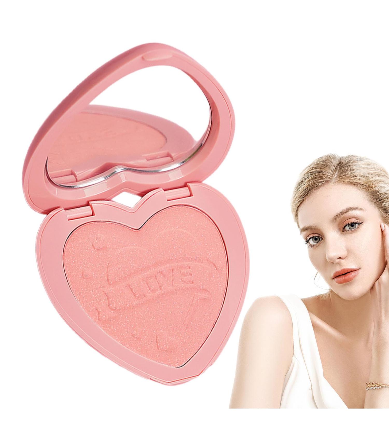Cheek Blush Powder | Women's Natural Powder Blush for Thin Cheek Color | Women's Casual Cosmetics for Dating Shopping Home Aallyn - Buy Online on GoSupps.com