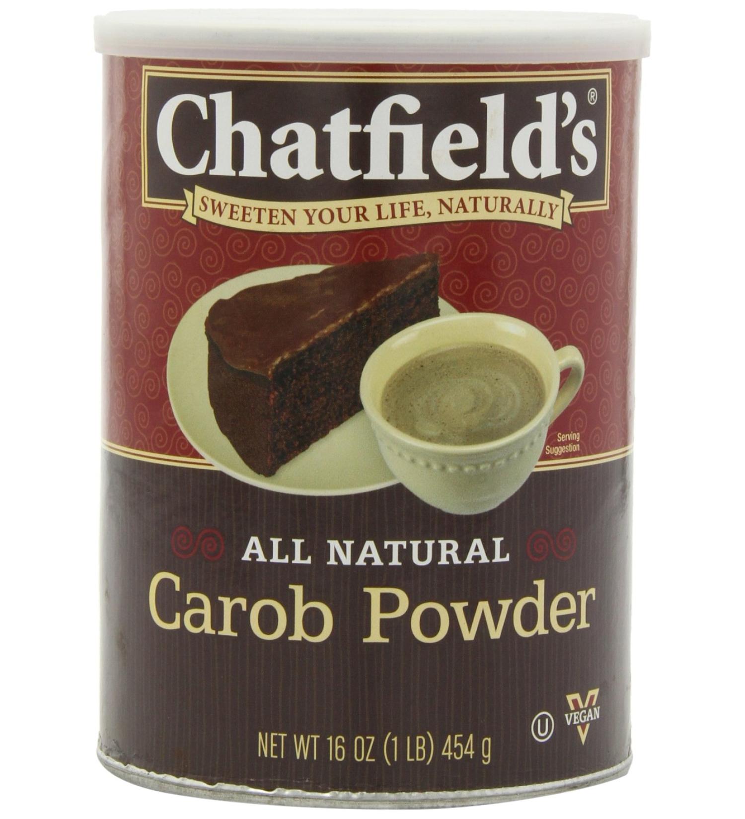 Chatfields Carob Powder 16oz - Pack of 3 | Pure Carob Cocoa Substitute - Buy Online on GoSupps.com