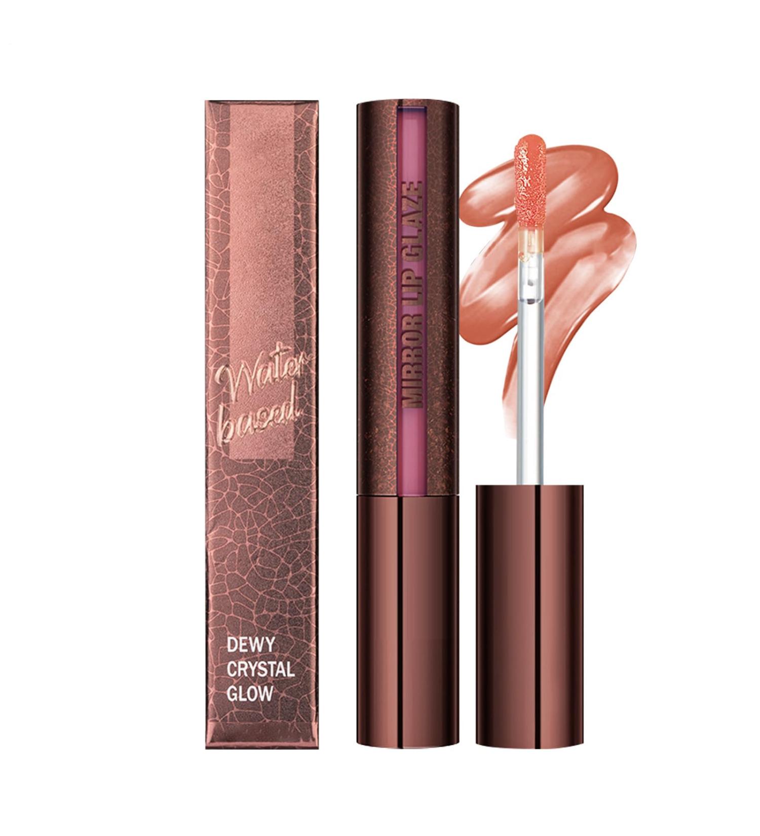 Lip Gloss - Volume Effect Gloss Long-Lasting Nourishing Lip Balm Makeup Beauty Luminous Effect Glossy Finish for Evening and Dates - Buy Online on GoSupps.com