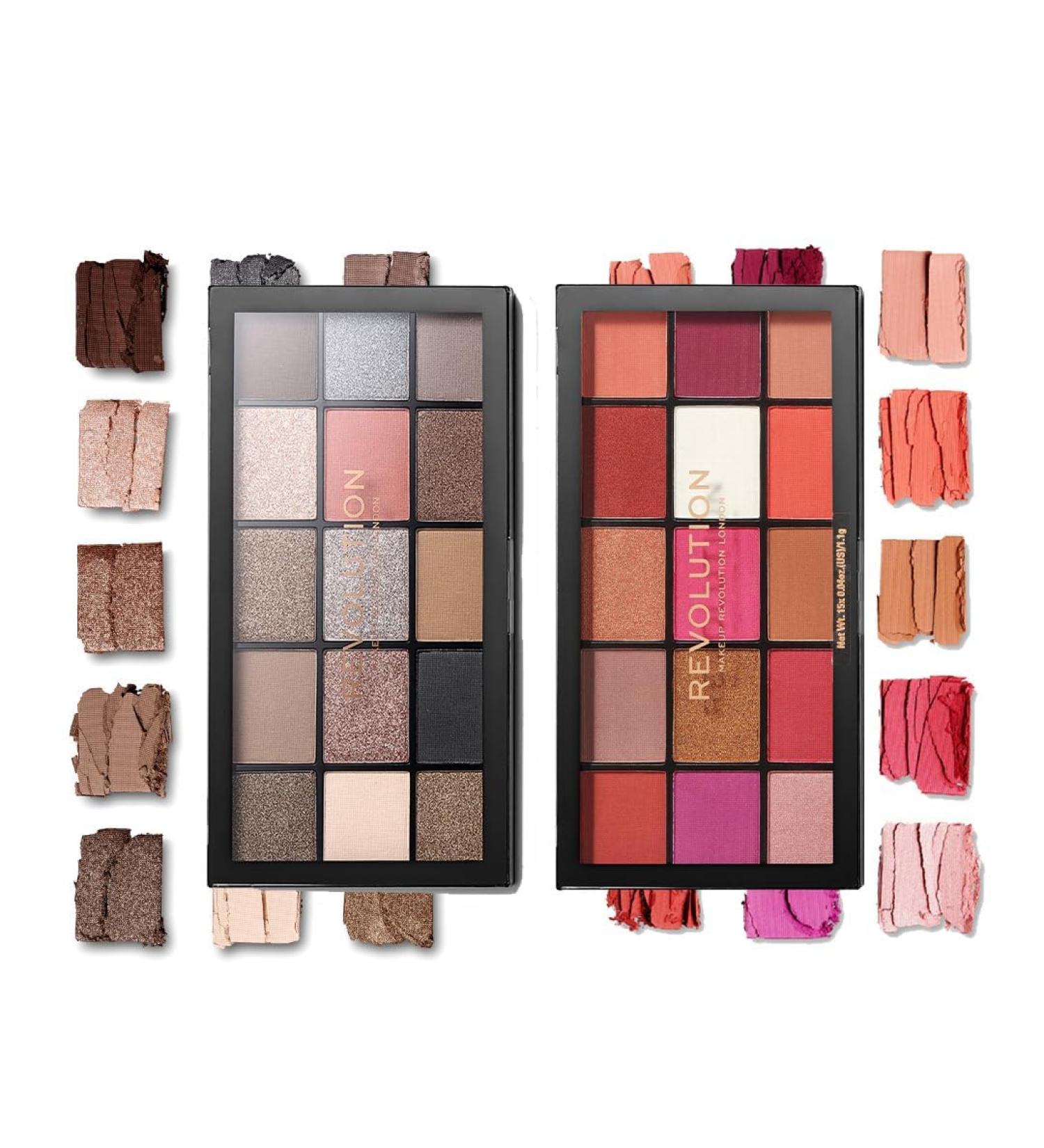 Makeup Revolution Eyeshadow Palette 33 g Long Wearing Blendable Shimmery & Matte Finish - Buy Online on GoSupps.com