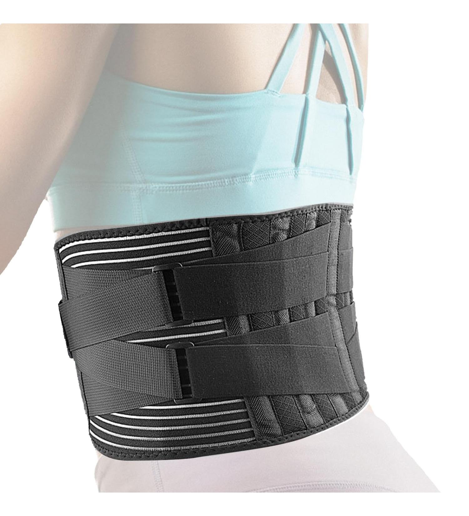 Lumbar Support Belt - Breathable Elastic Lower Back Guard Belt | Sports Lumbar Supports For Weightlifting Fitness And Light Exercise Squat Exercise For Women Men - Buy Online on GoSupps.com