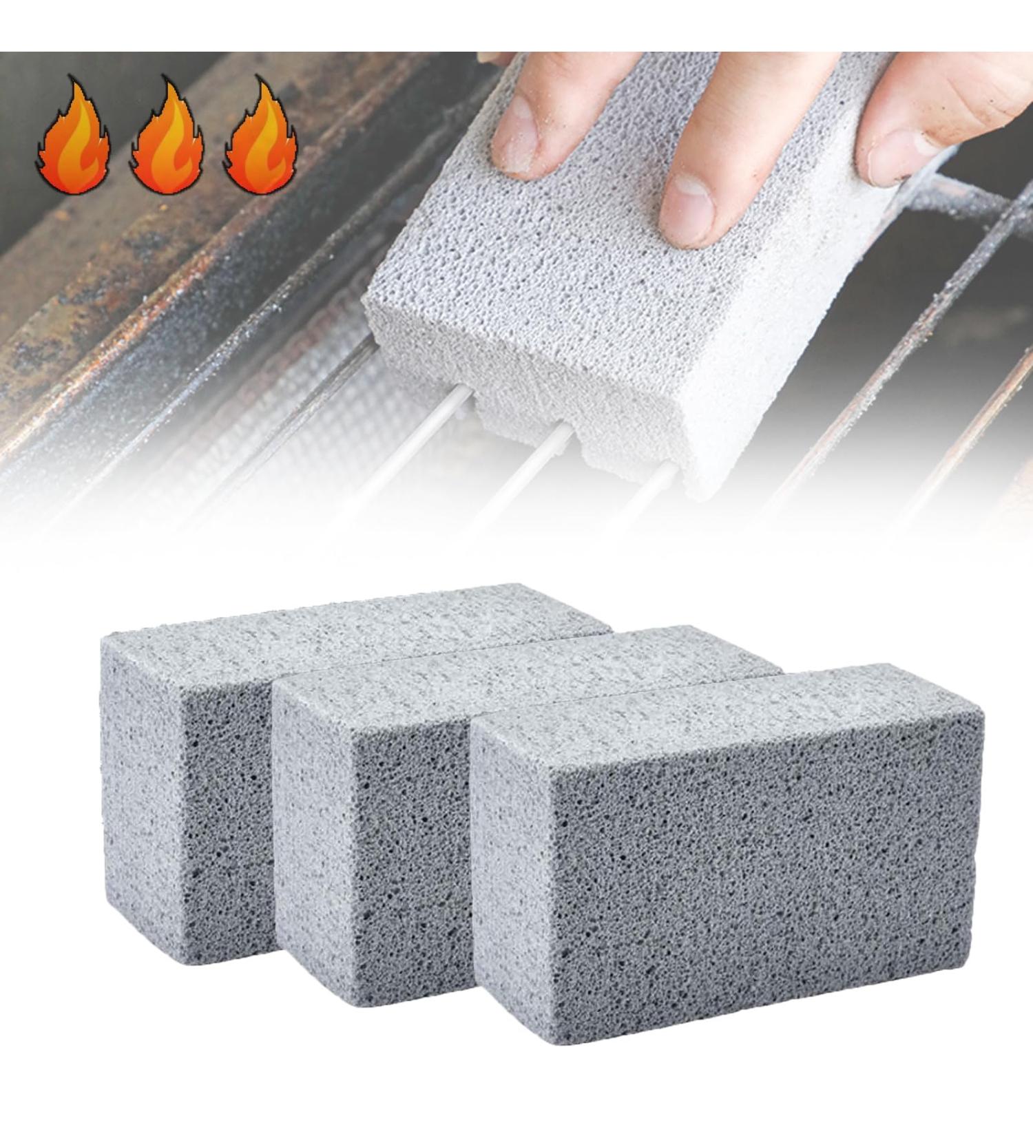 Scoring Stones Scoring Stone for Stove Cleaning Scoring Stone for Oven Cleaning Scoring Stones Oven Heavy Duty Grill Cleaning Brick Scoring Pumice Stones for Oven (3Pcs) - Buy Online on GoSupps.com