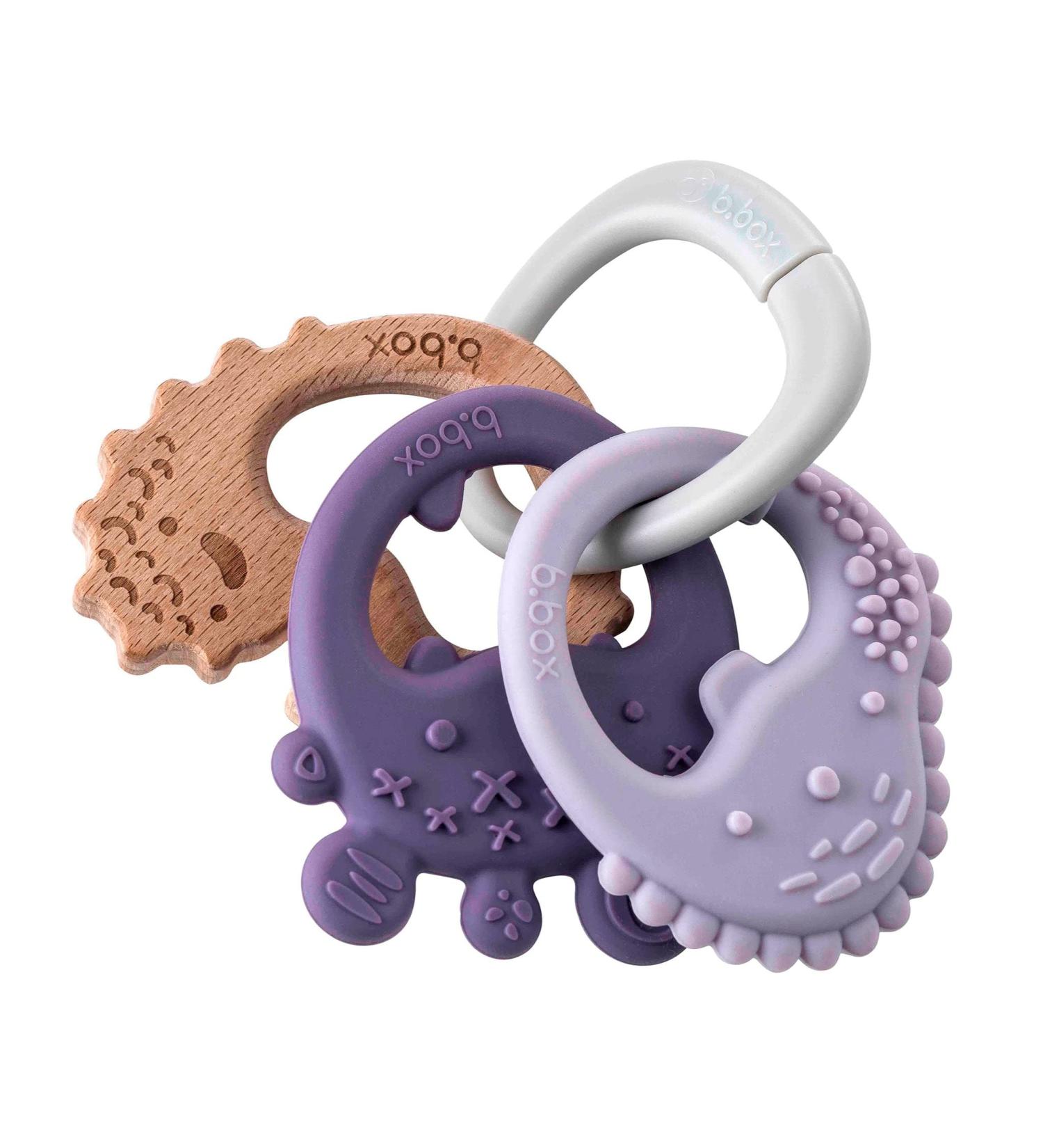 Shop B.Box Peony Trio Bite Ring - Safe Stylish Teething Solution | International Shipping Available - Buy Online on GoSupps.com