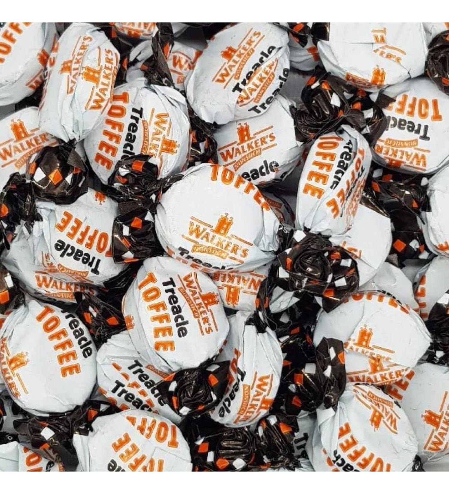 Walkers Treacle Dabs Toffees 500 gram bag (1/2 kilo) Delicious Tasty And Twisty Treat Gift Hamper For Birthday Christmas Sold By Kidzbuzz