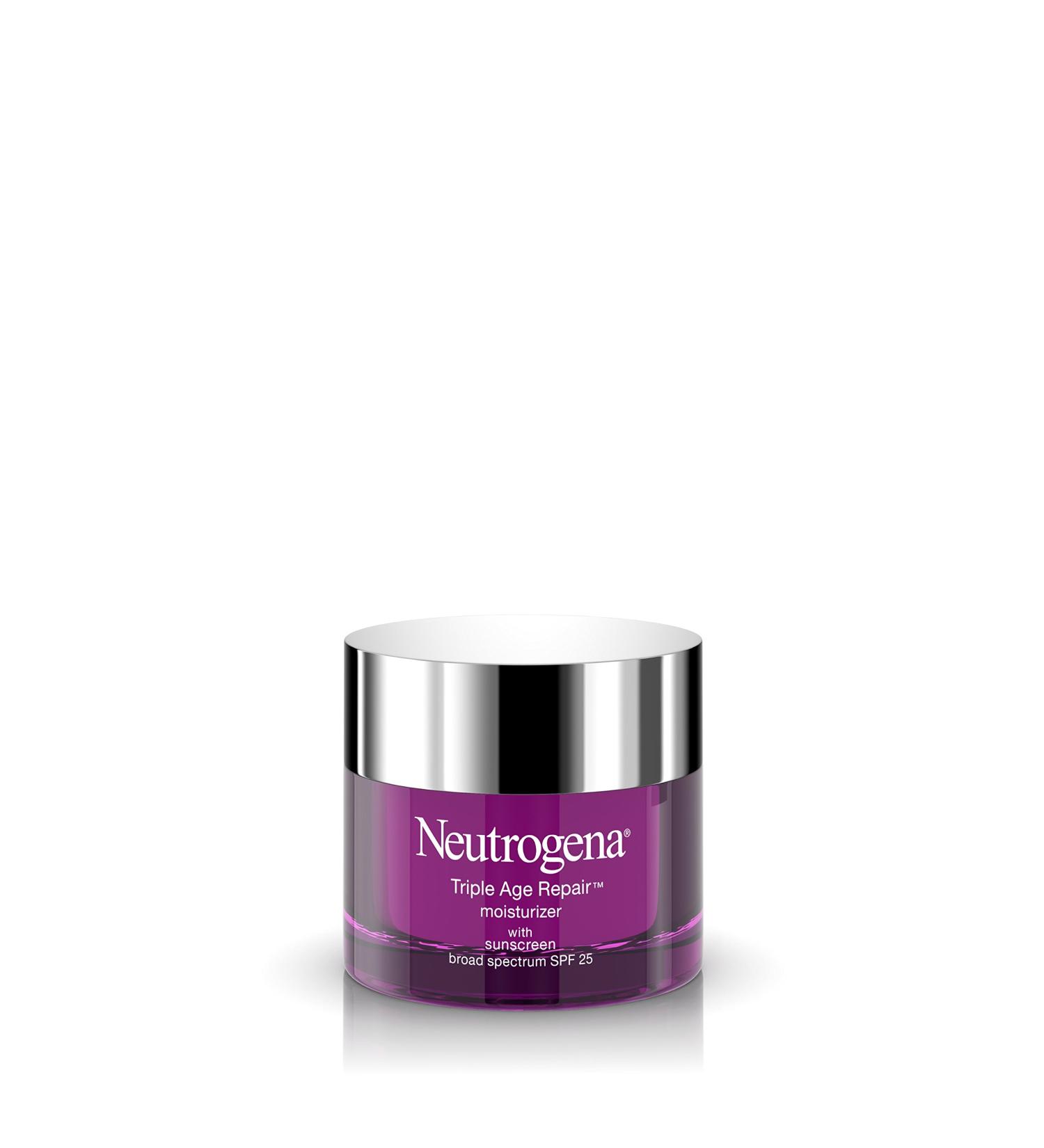 Neutrogena Triple Age Repair Anti-Aging Moisturizer with SPF 25, Vitamin C, Shea Butter - 1.7 oz - Buy Online on GoSupps.com