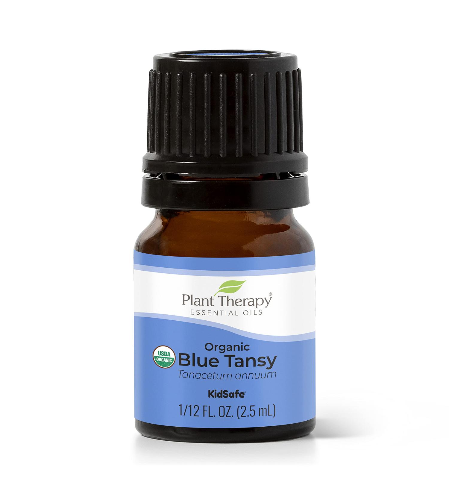 Buy Plant Therapy Organic Blue Tansy Essential Oil - 100% Pure Undiluted Aromatherapy - 2.5 mL - Buy Online on GoSupps.com